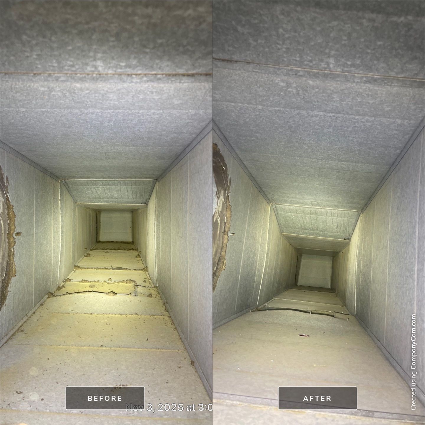Project in Columbus by Voyager Air Duct Cleaning