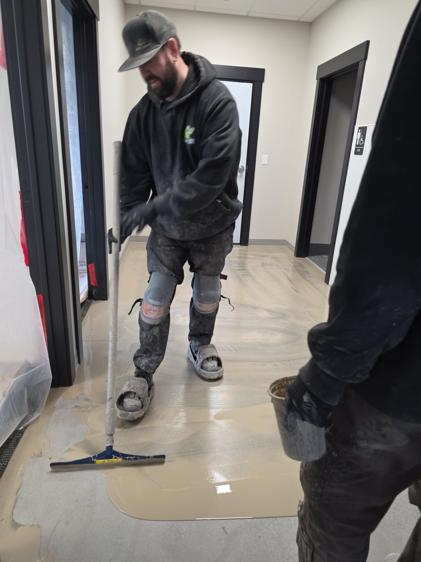 Claystone Hybrid Commercial Floor Coating for Cal Cars Showroom by Croc Coatings, LLC