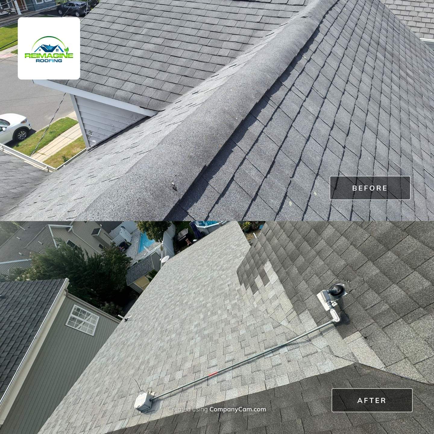 Quarry Gray Shingles by Reimagine Roofing