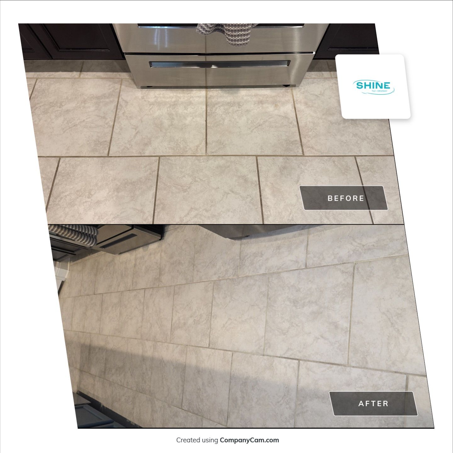 Project in Cibolo by SHINE Tile and Grout Cleaning