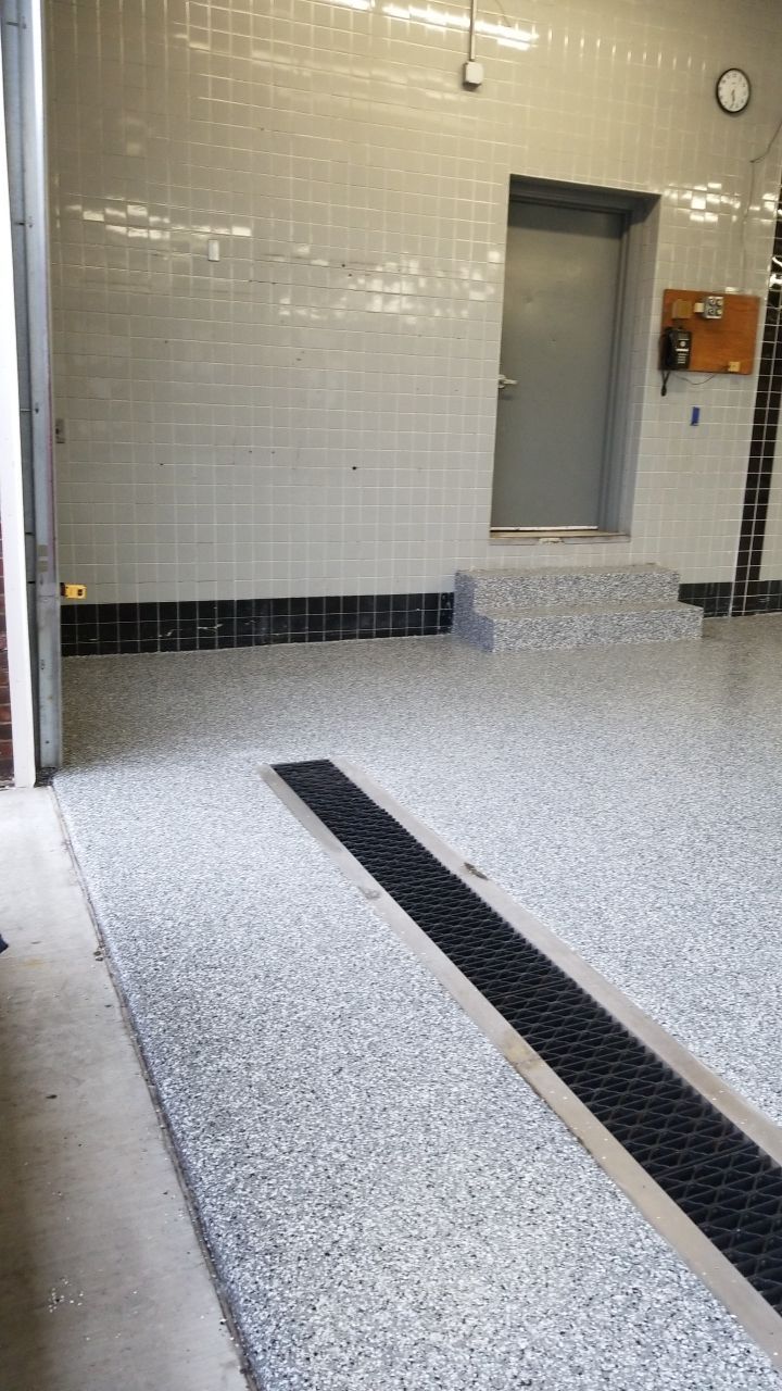 Dover Firehouse with their new Smoke Floor! by Spectrum Painting, LLC