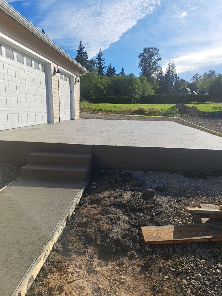 James | Patio Renovation, Concrete Project by Jireh Asphalt & Concrete Inc 