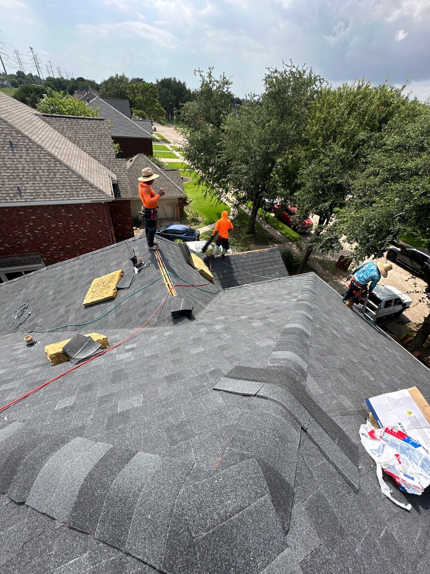 Project in Deer Park by Motion Roofing
