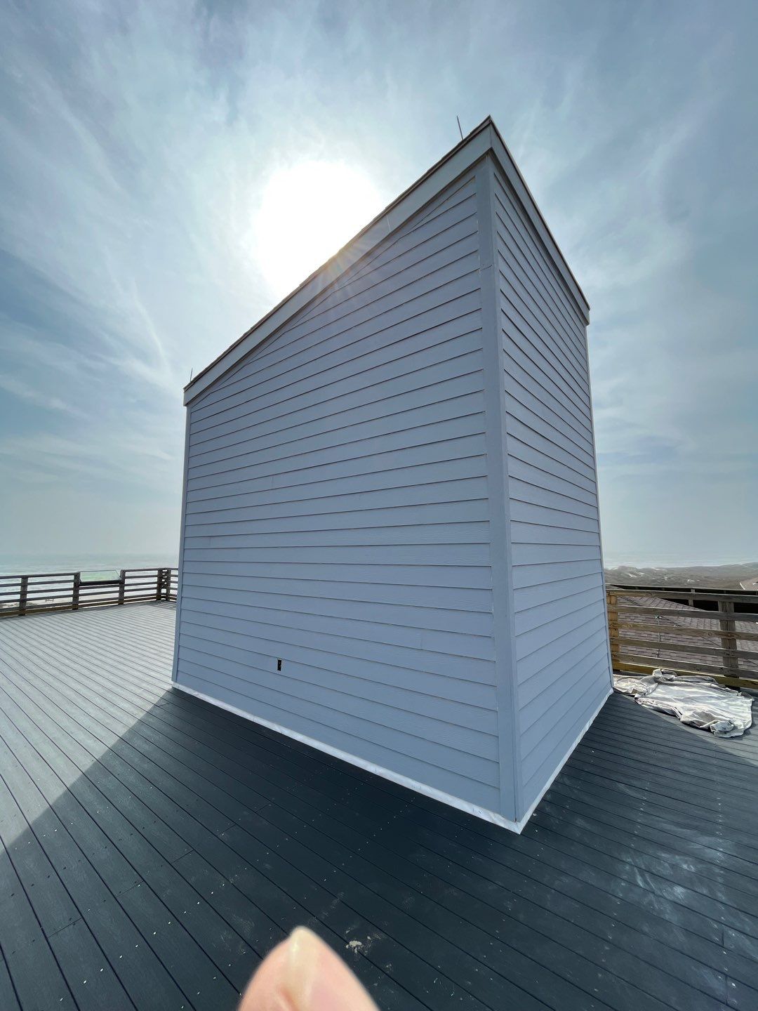 Padre Island National Seashore Malaquite Visitor Center Exterior remodel by Bayfront Roofing and Construction