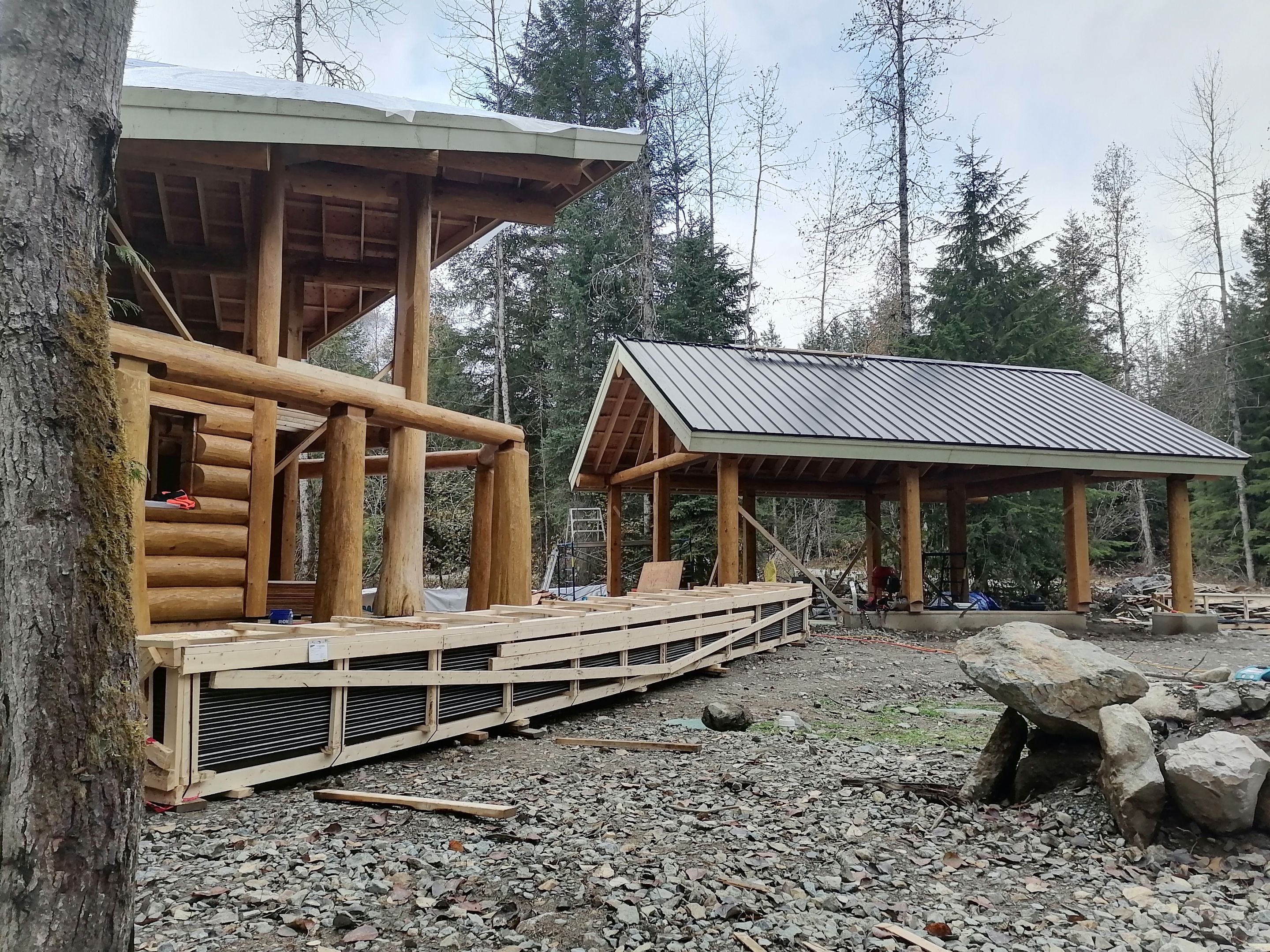 Residential Roofing Installation using 12" Prolok metal  by Top Notch Roofing Inc