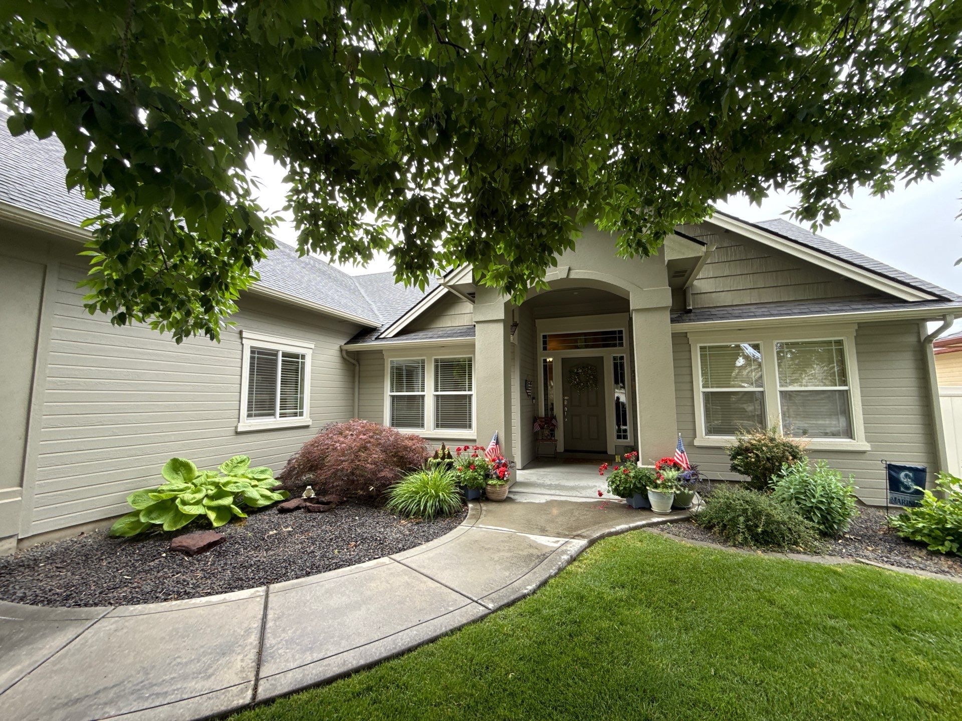 Residential Asphalt Shingle Roof Replacement in Meridian, Idaho by Olive Roofing