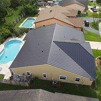 24ga 1" Nail-Strip Dark Bronze  by Total Roofing System The Metal Roof Experts