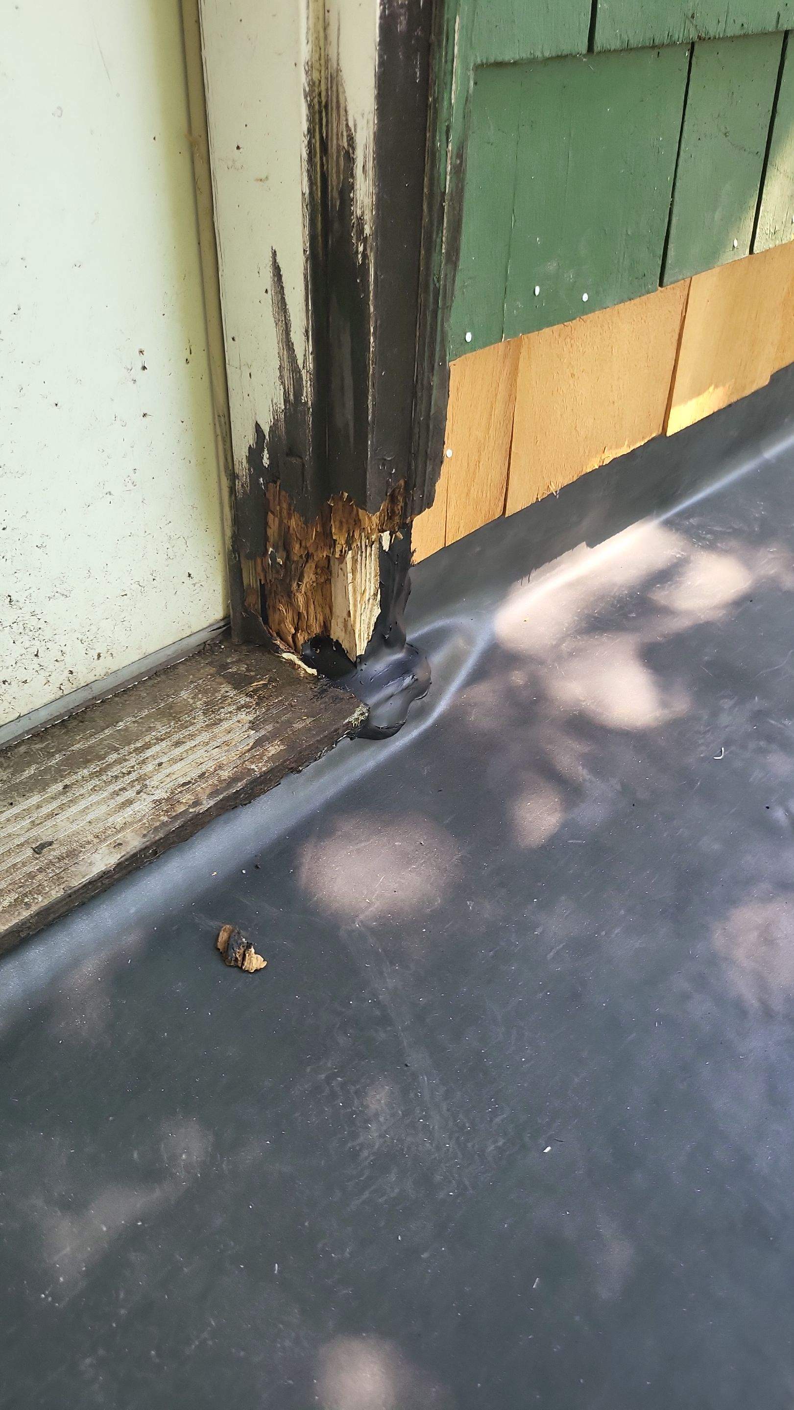 Deck Installation using EPDM substrate by A Plus Exterior