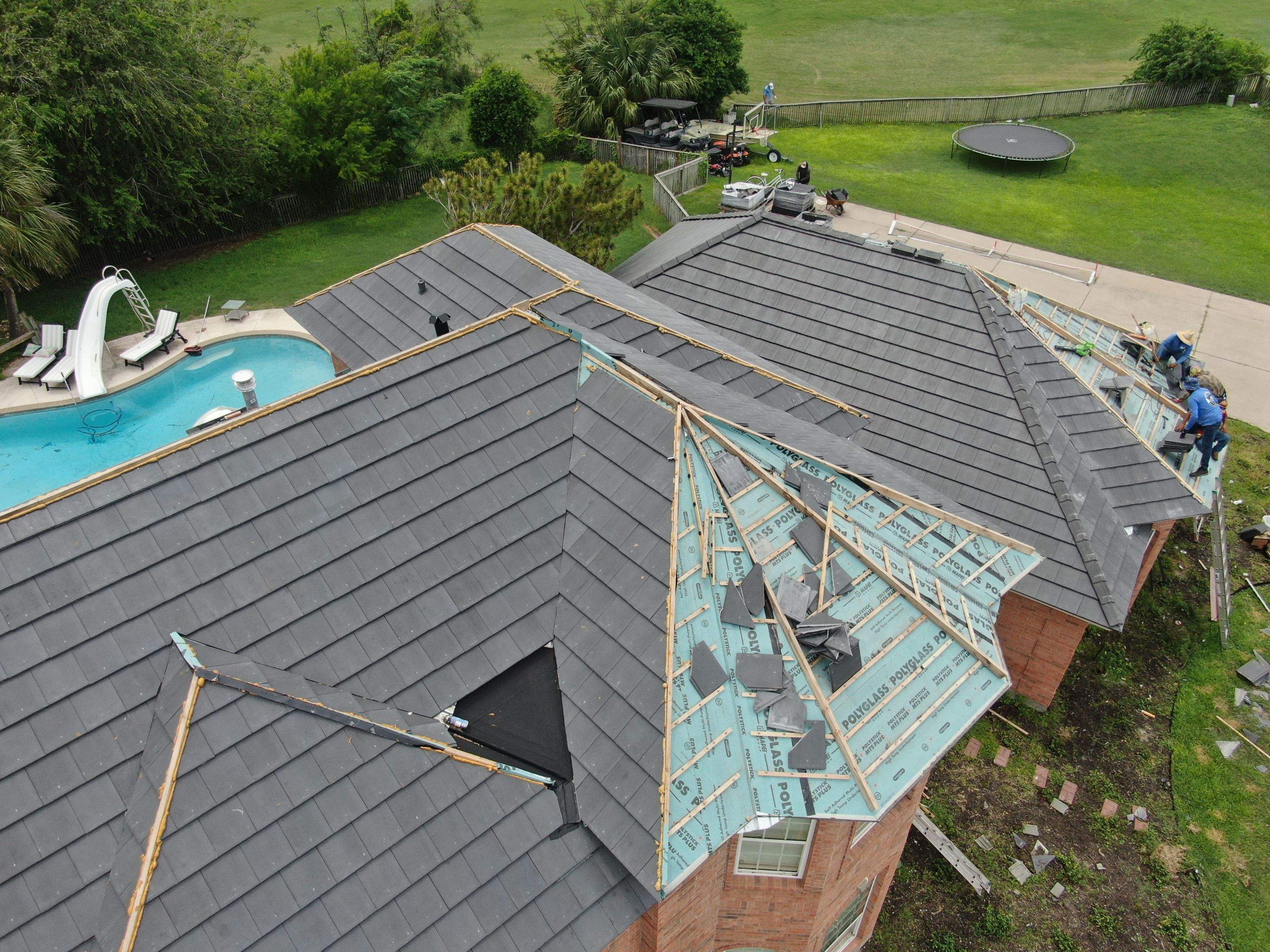Golf-Proof Tile Roof by Bayfront Roofing and Construction