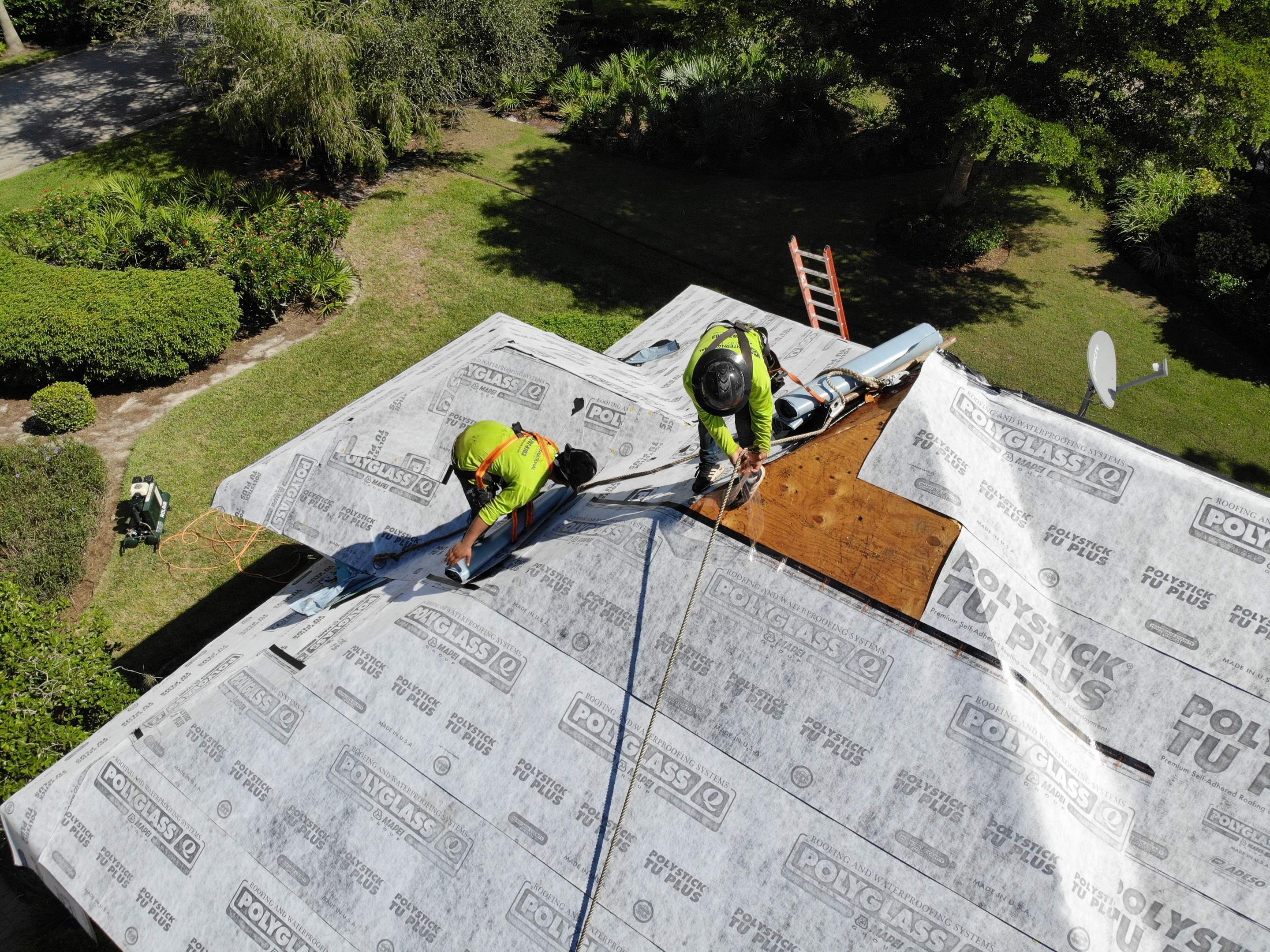 Residential Roofing Installation using Eagle Concrete Tile in Light Gray Range by International Roofing
