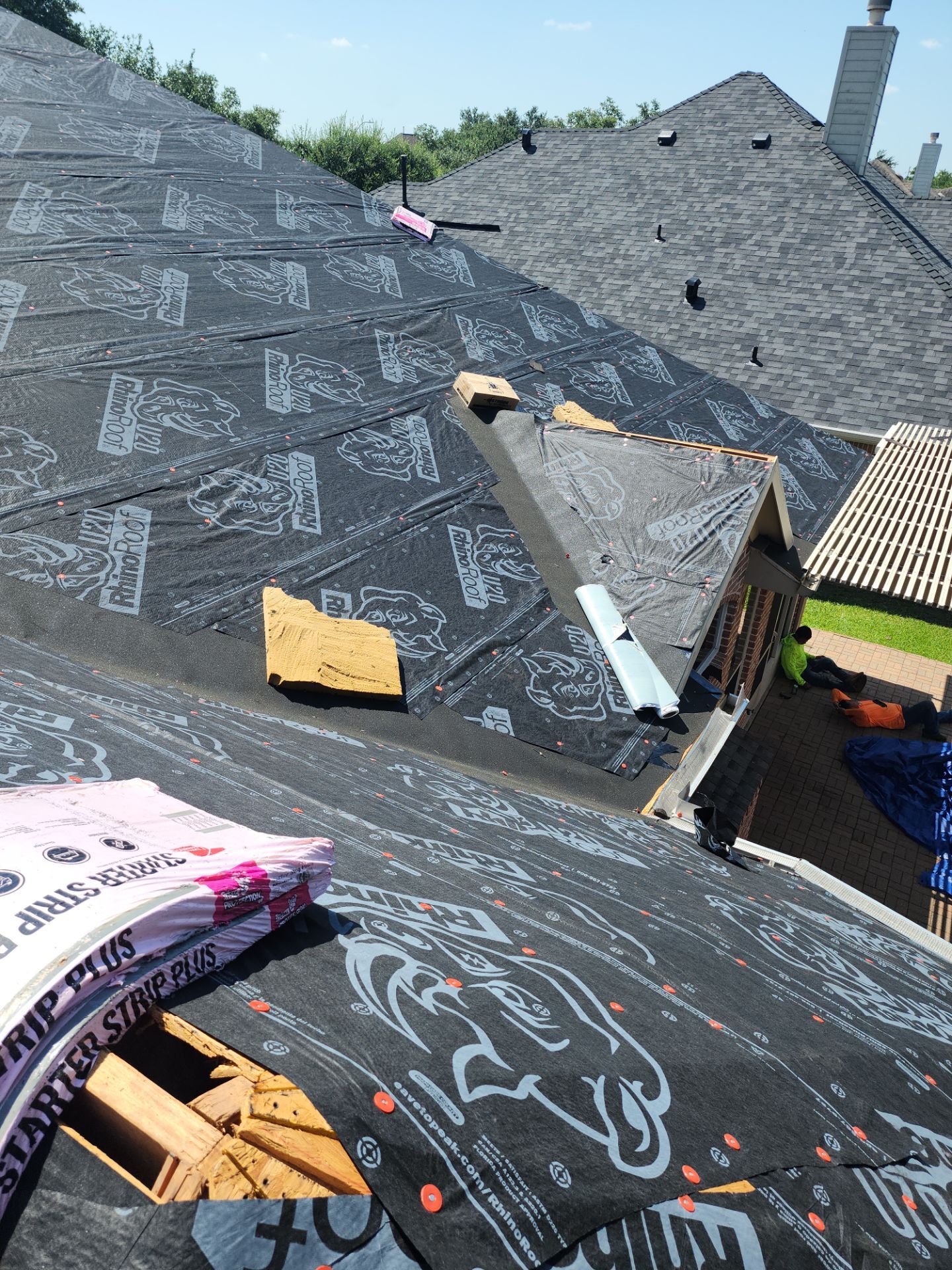 Residential Roofing Repair using Owen's Corning Duration (Lifetime) Shingles by Roof Repair Company