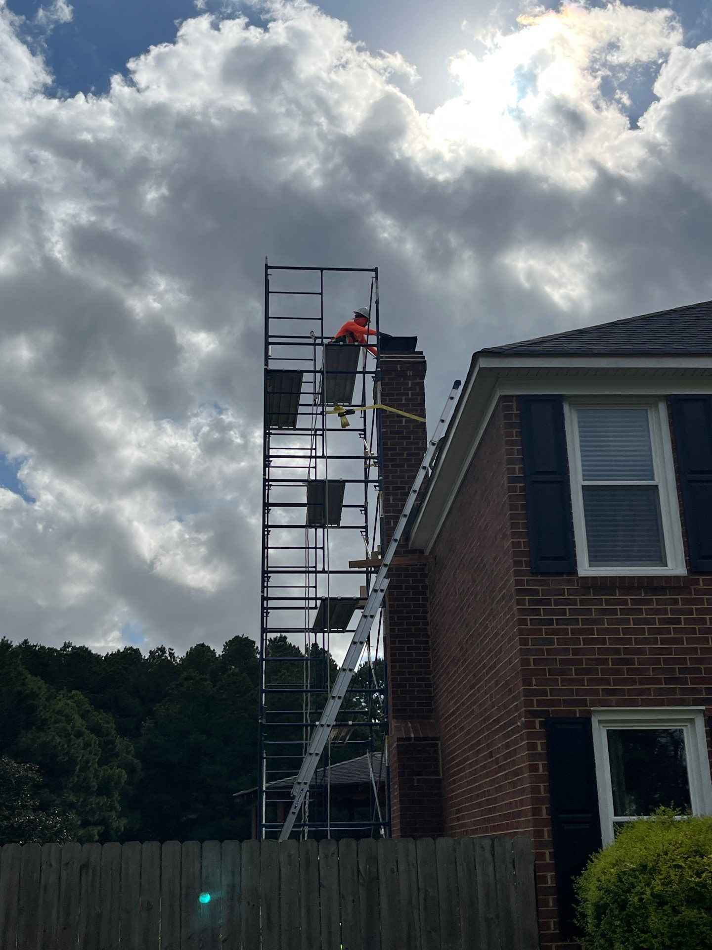 Wood Stove Installation in Chesapeake, VA by Premier Chimney and Roofing