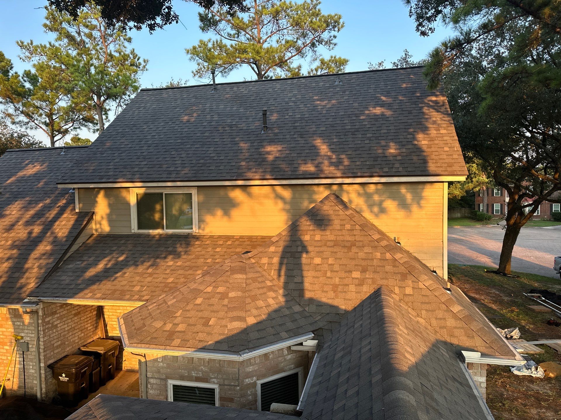 Project in Houston by Motion Roofing