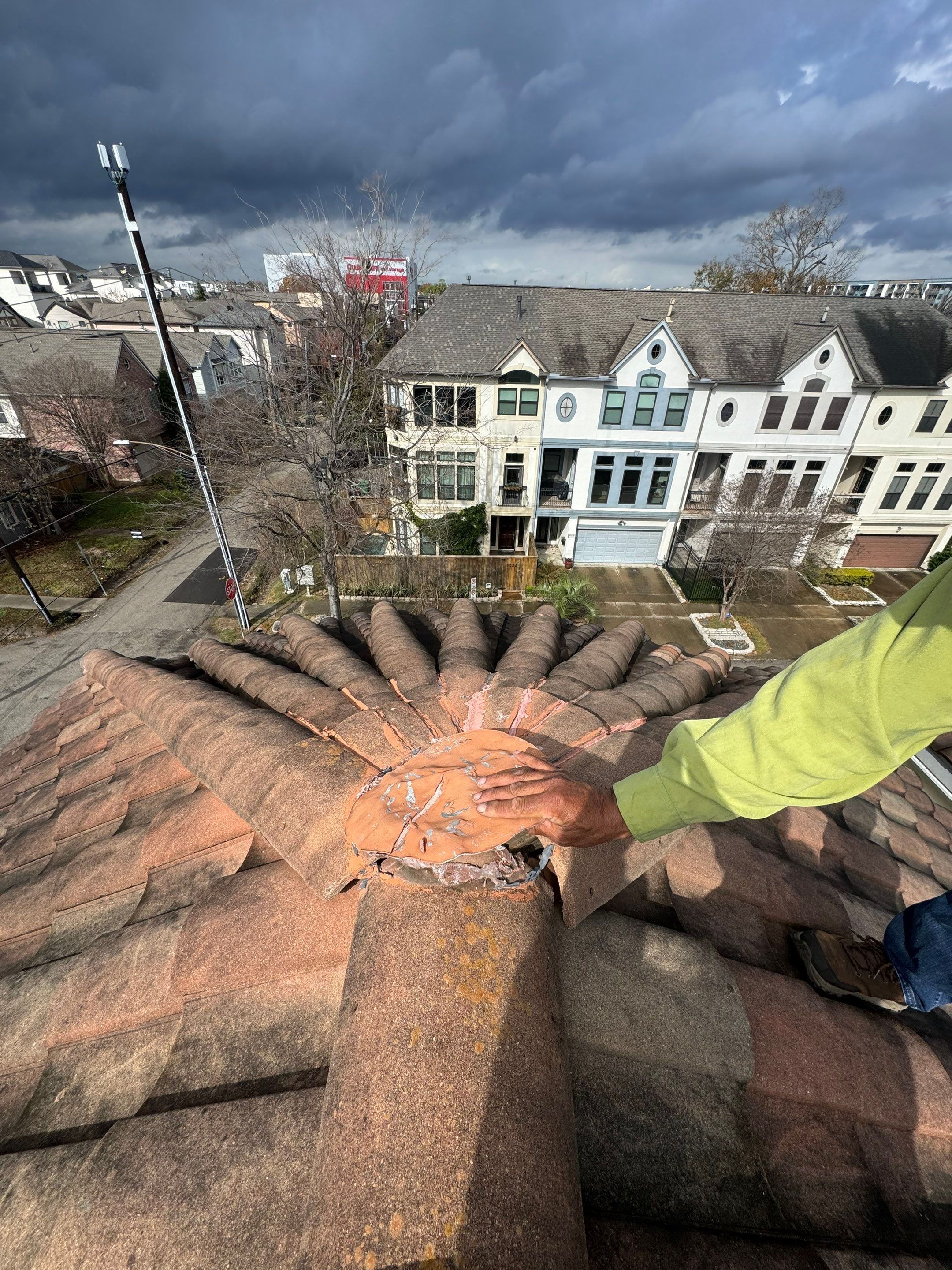 Project in Houston, TX by Associates Roofing Unlimited 