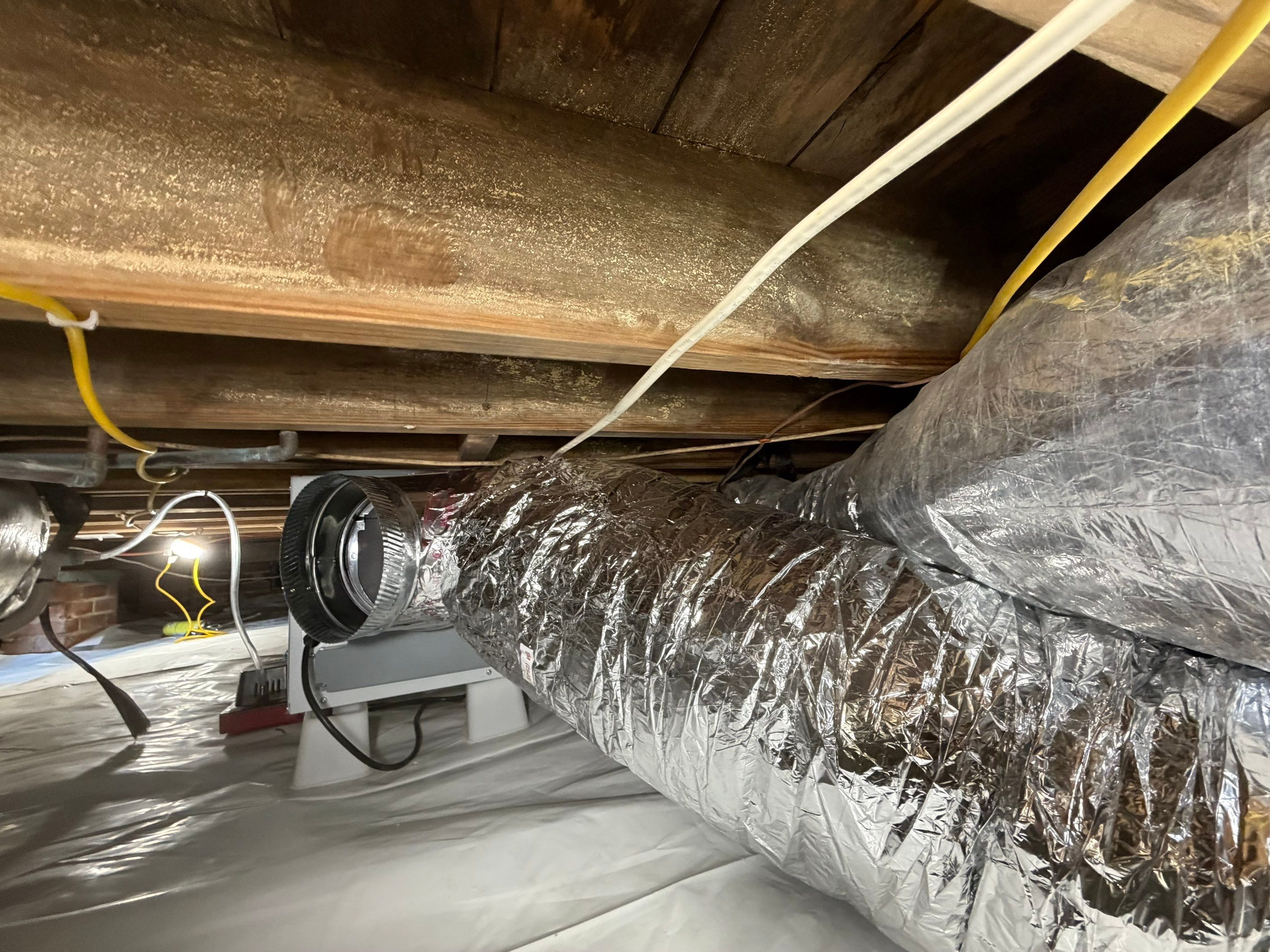 Project in Portsmouth by Patriot Crawl Space Repairs