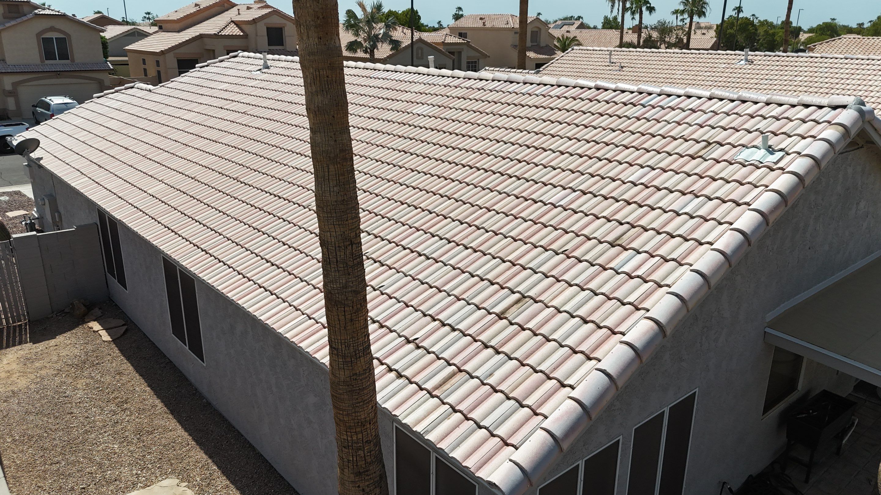 Project in Mesa, AZ by Saint Roofing
