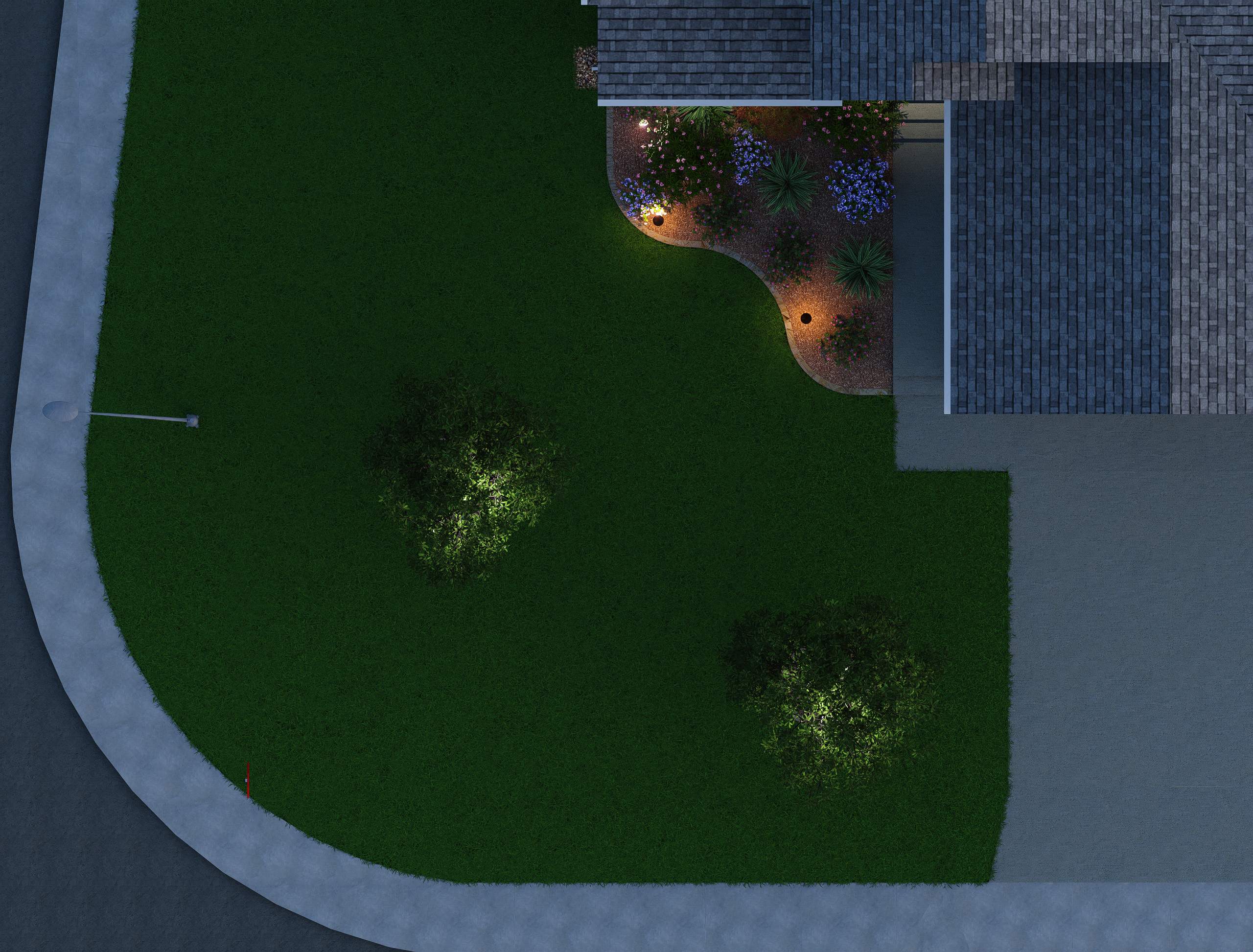 3D Design Render, San Antonio TX by Hole In One Lawns, LLC