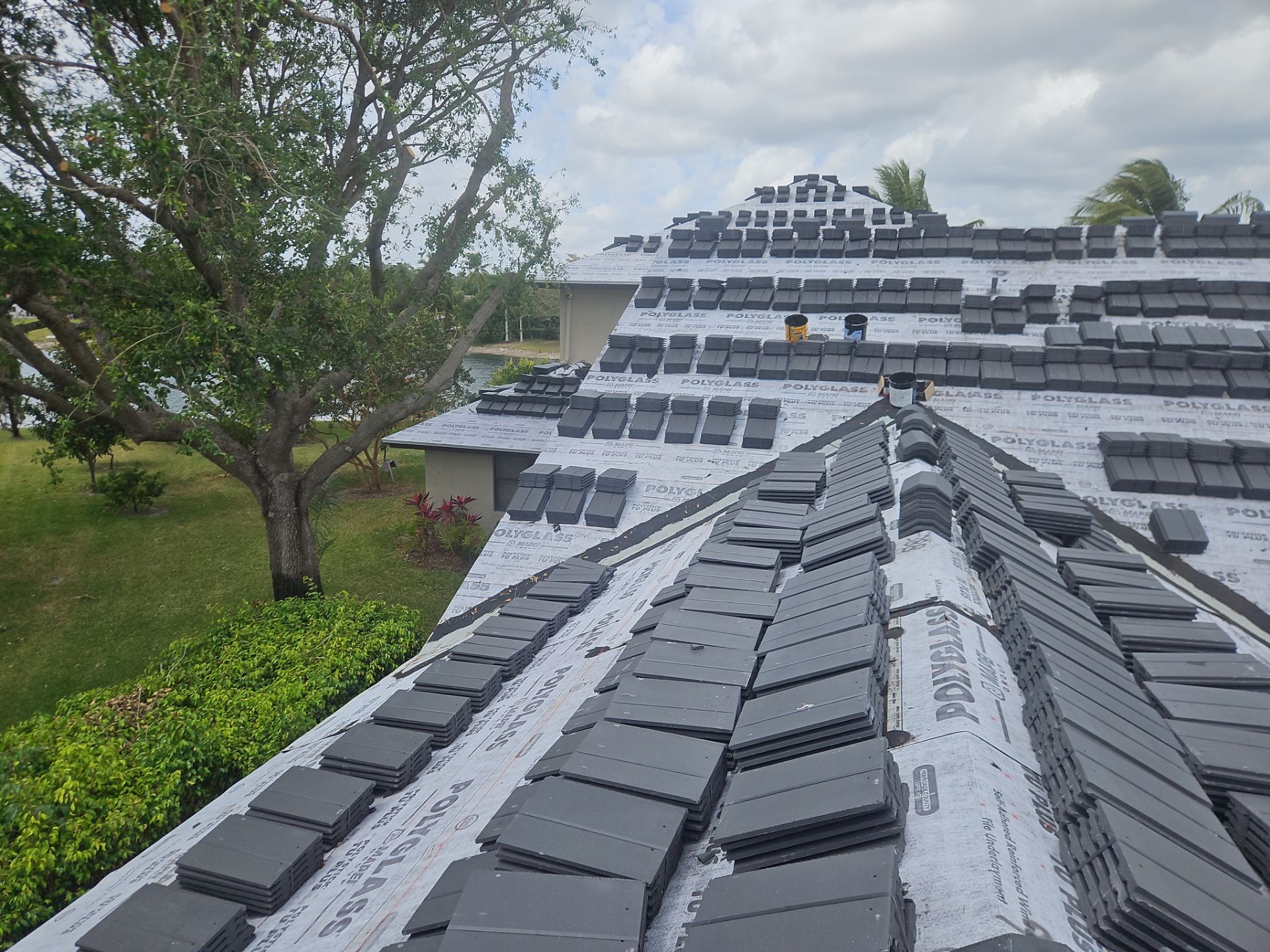 Residential Roofing Installation using WestLake Roofing Tile by BLUES BROTHERS ROOFING