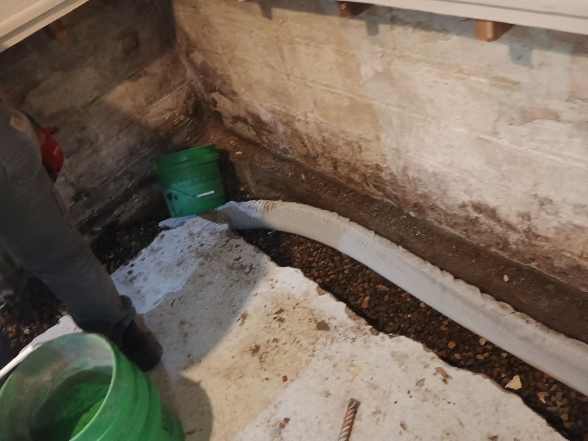 Interior Drain Tile & Sump Pump Installation in St. Paul, MN by Waterproofing Northeast