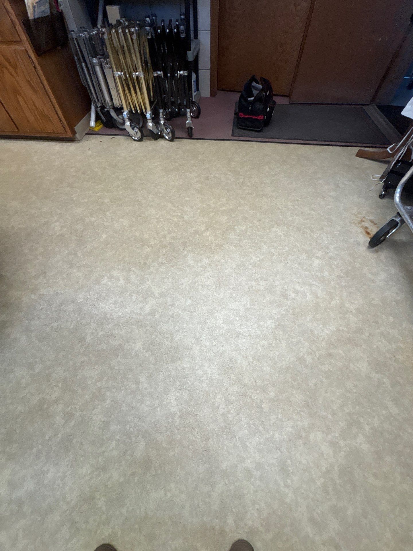 Full Garage Floor Epoxy Coating Installation in Dell Rapids by Select Painting, Coatings & Garage Cabinets