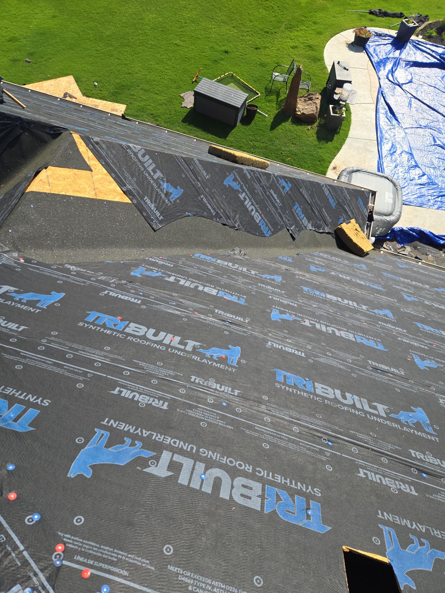 Project in Azle by Lonestar Roofing and Restoration LLC.