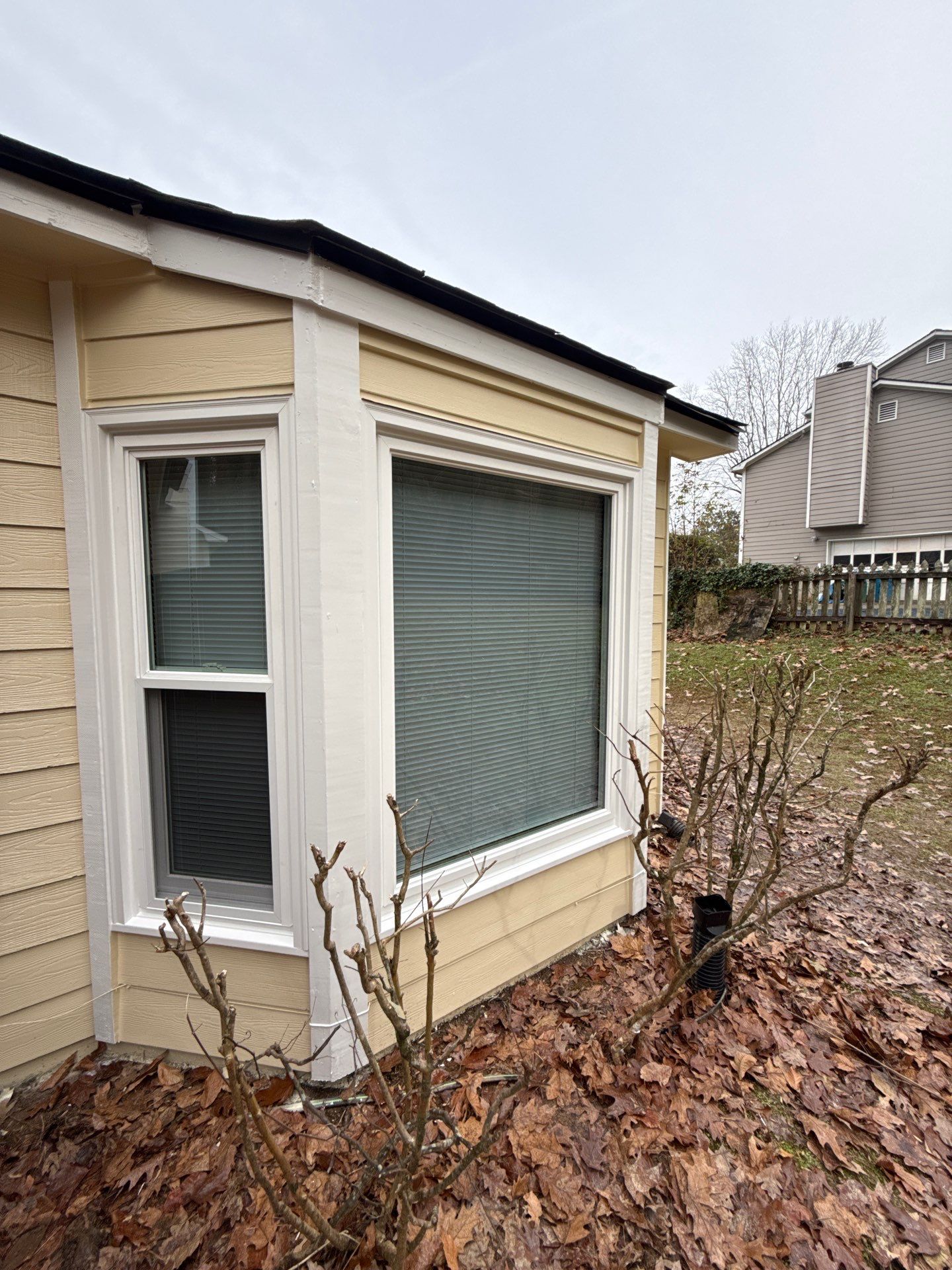 Norcross Exterior Remodel With New Lap Siding and Window Installation by Swift Home Renovations