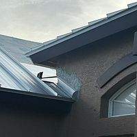 24ga 1.5" Mechanical Seam Mill Finish   by Total Roofing System The Metal Roof Experts