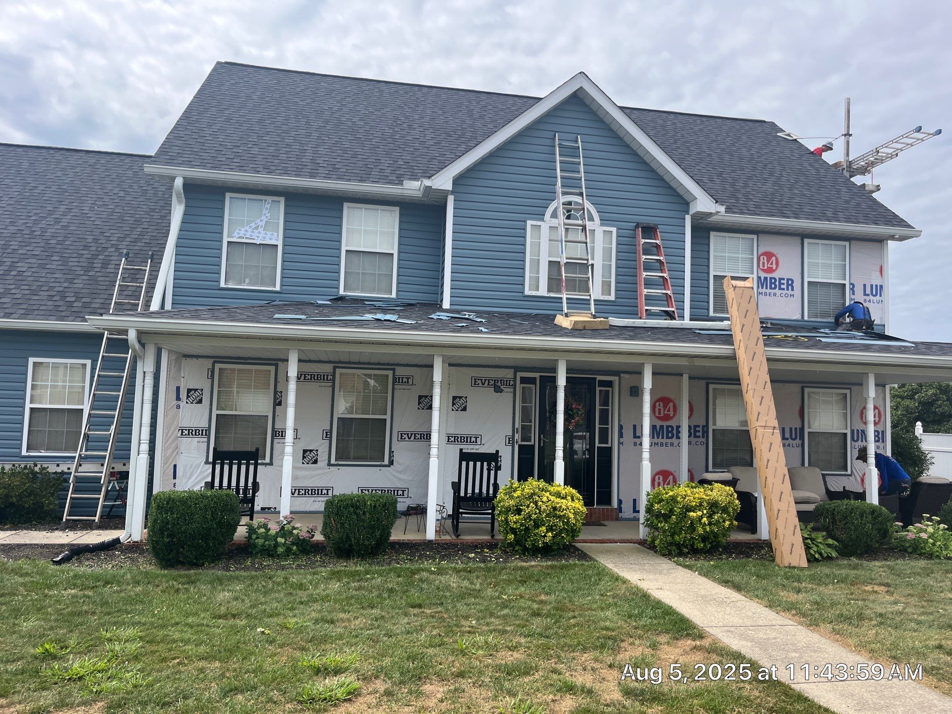 Siding Installation using Provia Siding by Fahey Roofing + Contracting