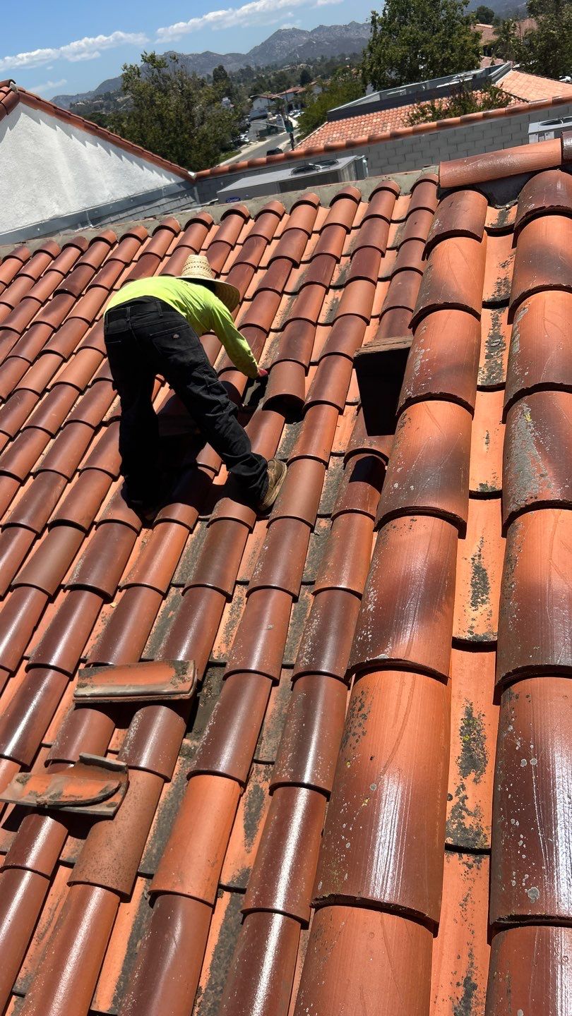 Clay Barrel Tile Roof Repair and Maintenance in San Diego by Reliable Roofing San Diego Inc.