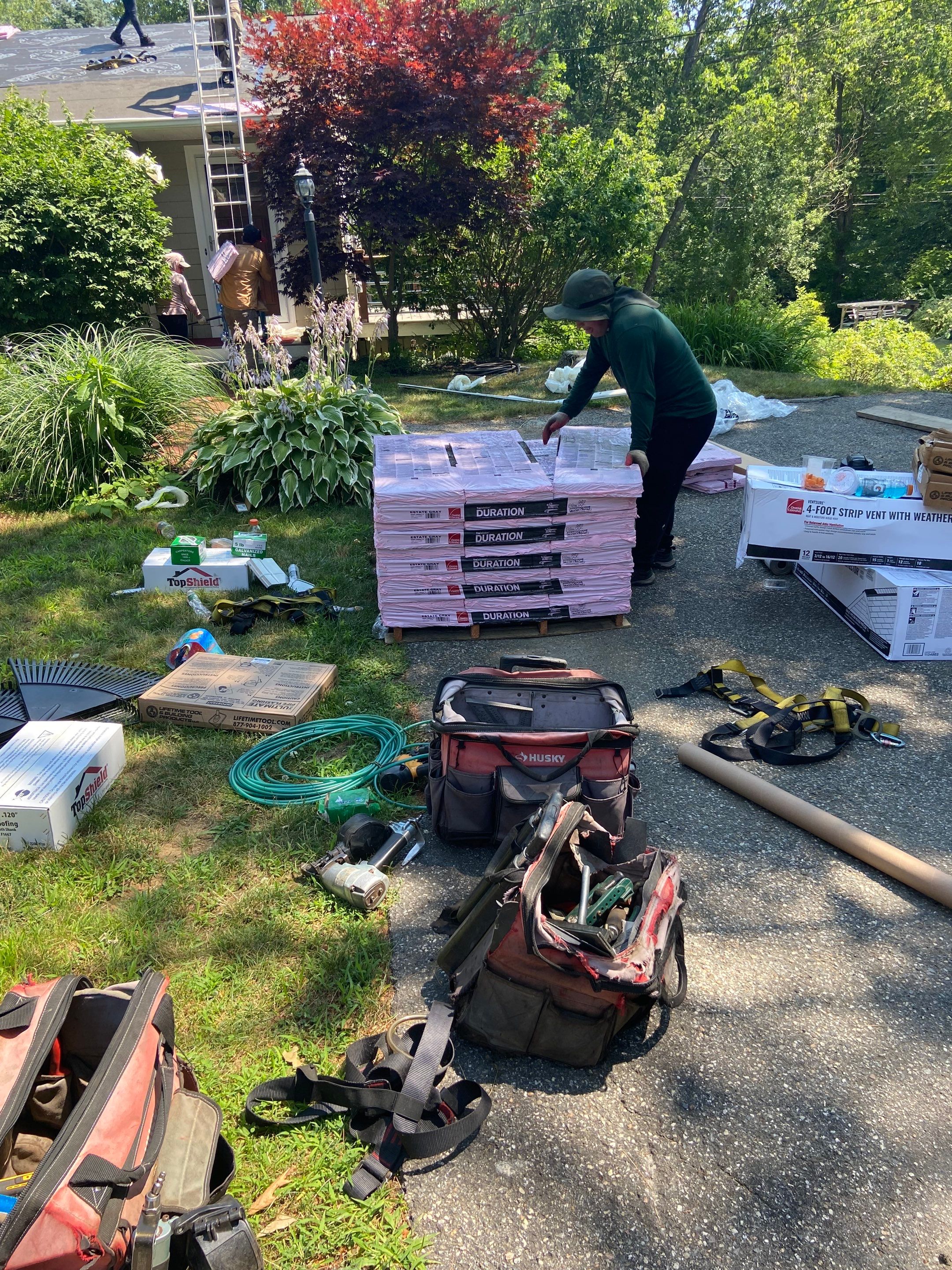 Residential Roofing Installation using Owens Corning TruDefinition by Sensible Home Solutions