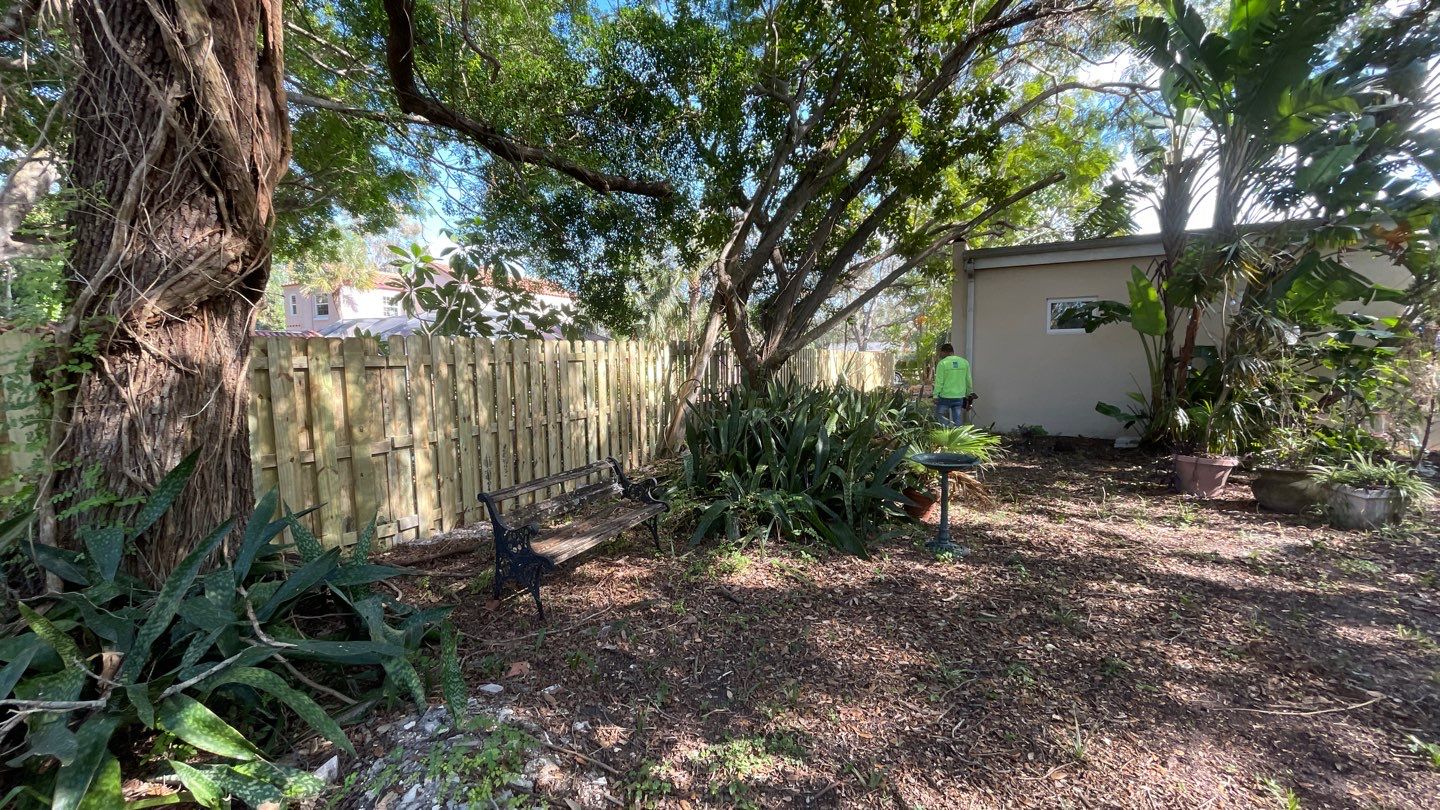 Wood Fence Installation using Shadowbox Wood Fence by Asap fence and gates, LLC