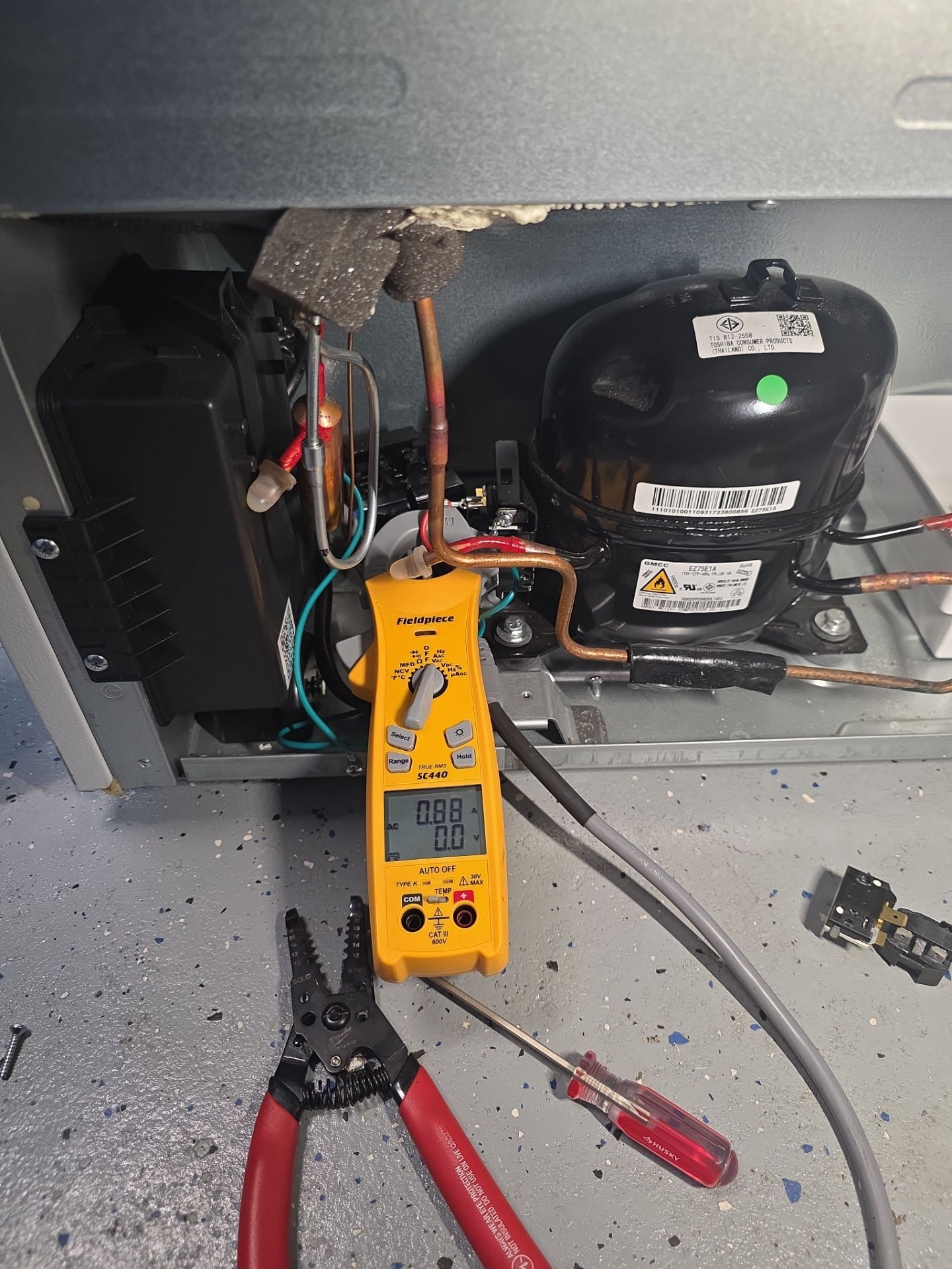 Upright Freezer Electrical Diagnostic and Repair in Howey-in-the-Hills by AMB-WORKS APPLIANCE REPAIR