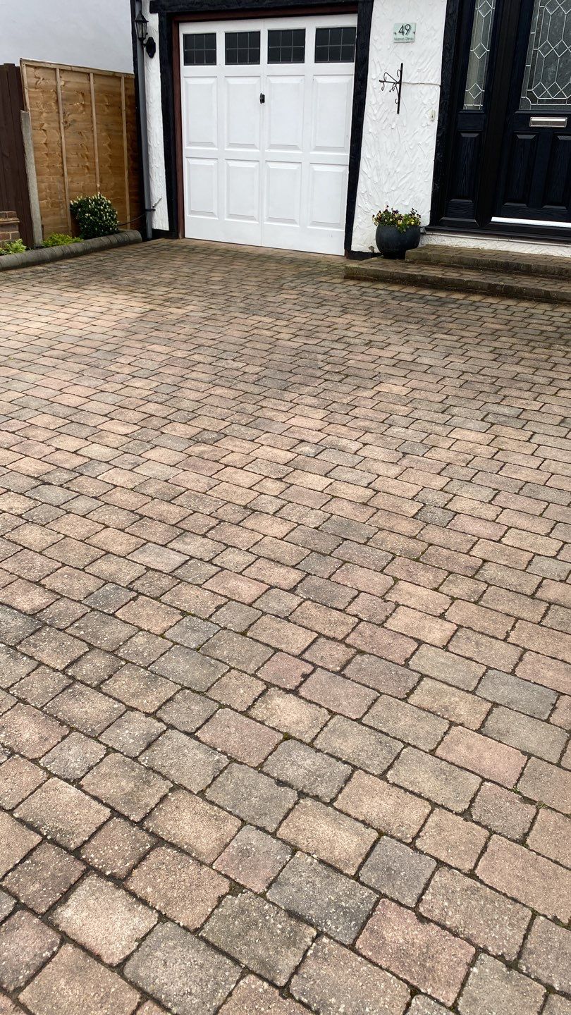 Driveway Clean using honda 21 ltr/min by Ges Exterior Cleaning ltd