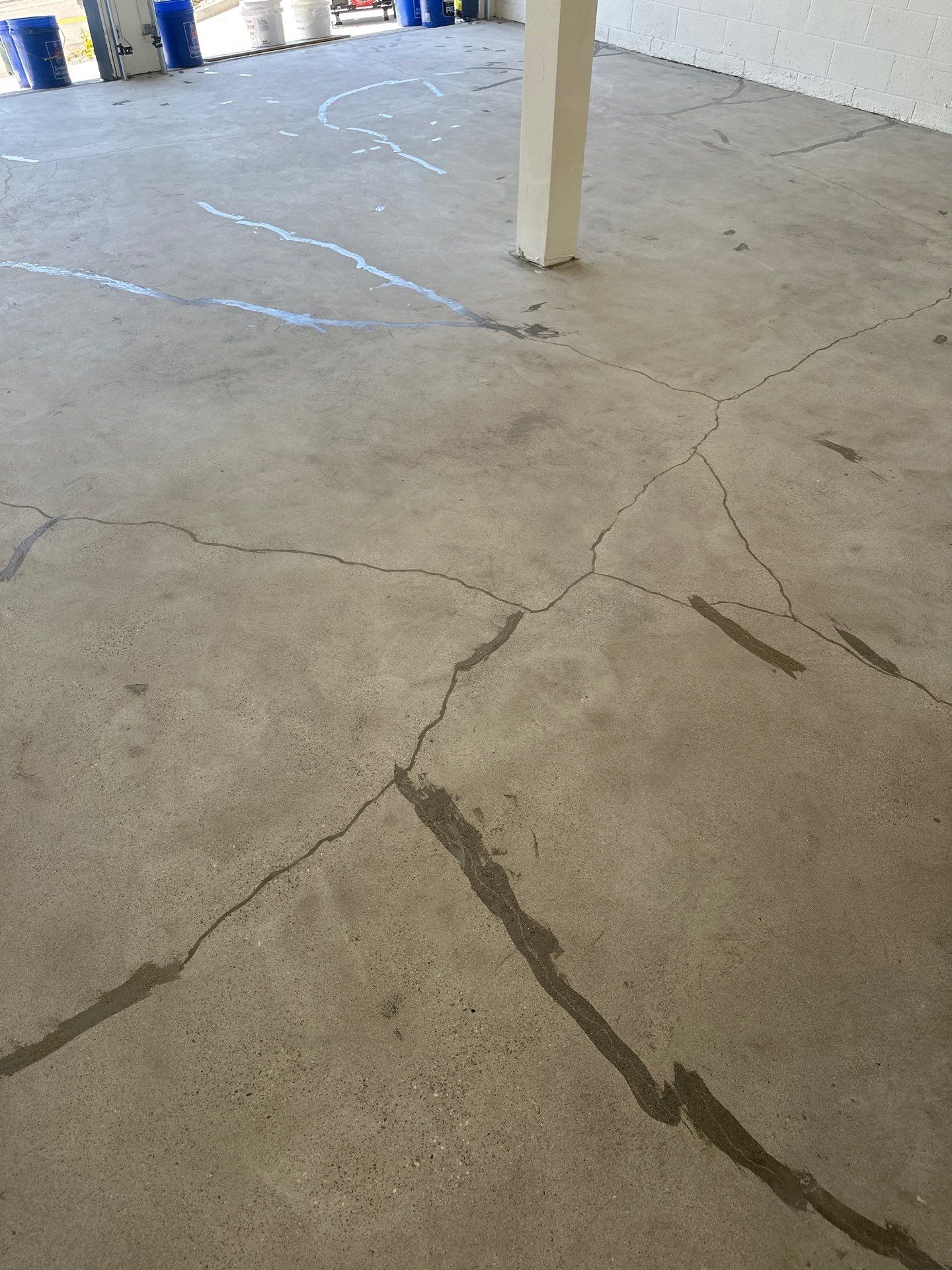 Cayucos Garage Floor Epoxy Coating with Moisture Vapor Barrier by MGP Coatings