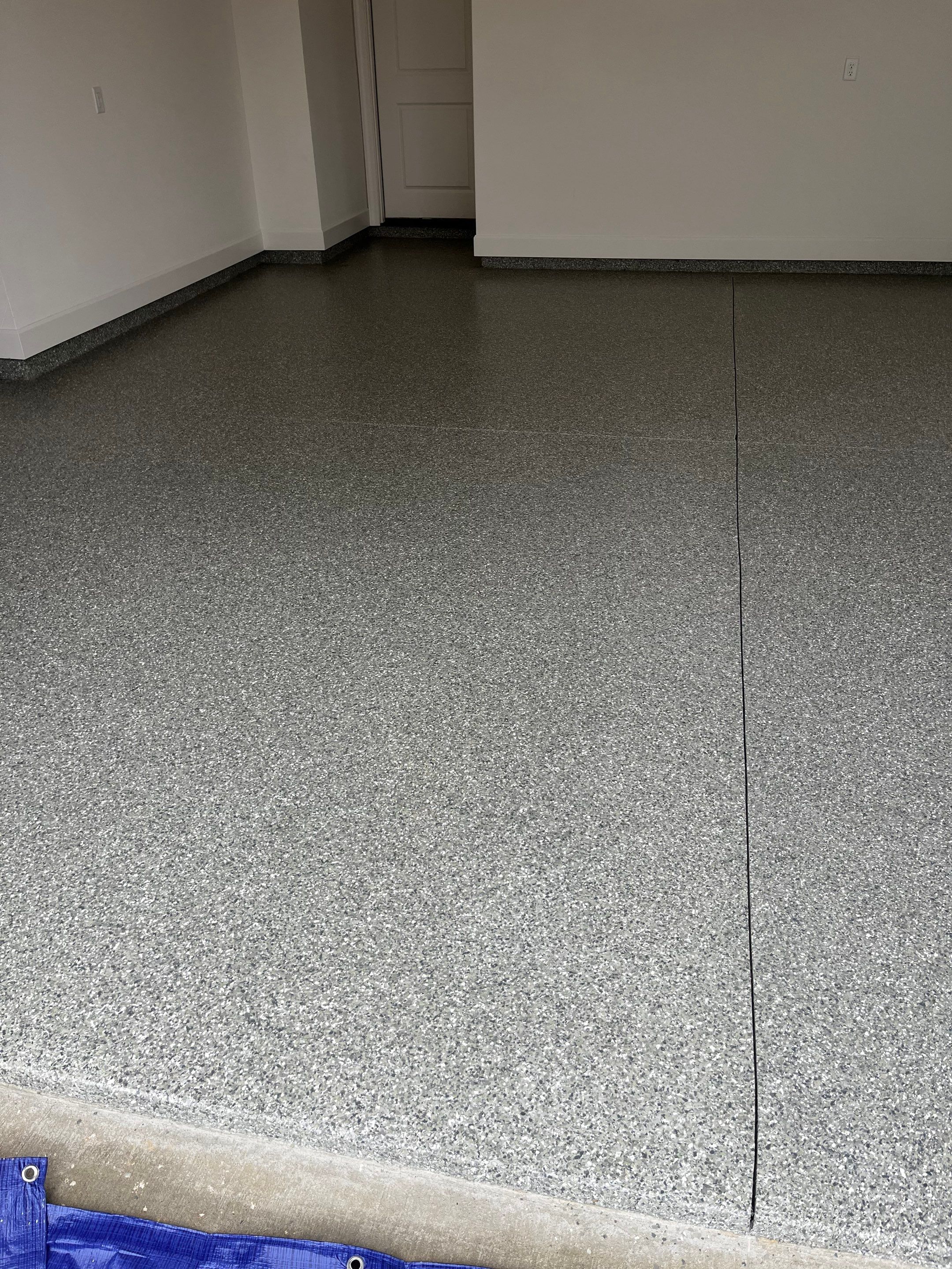 Garage Floor Coating using Thyme by My Garage Floor Guys