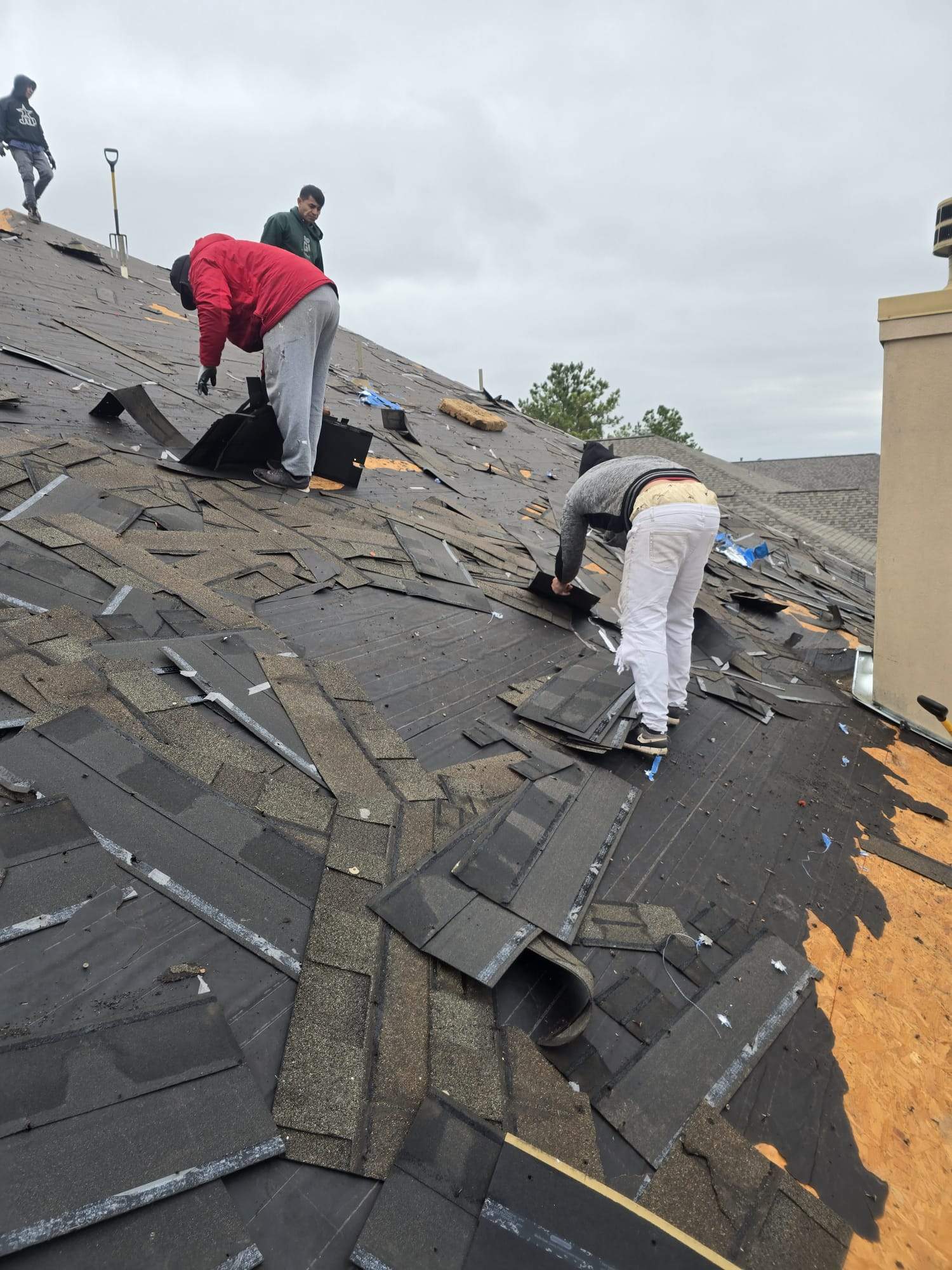 Full Residential Roof Replacement and Storm Damage Repairs in Cypress by Caliber Restoration LLC