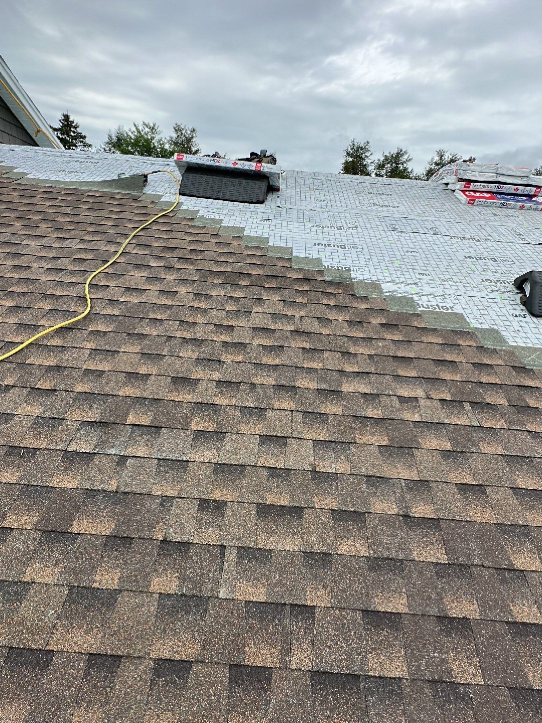 Residential Roofing Installation using Asphalt GAF HDZ by Artisan Roofing & Home Improvements Inc.