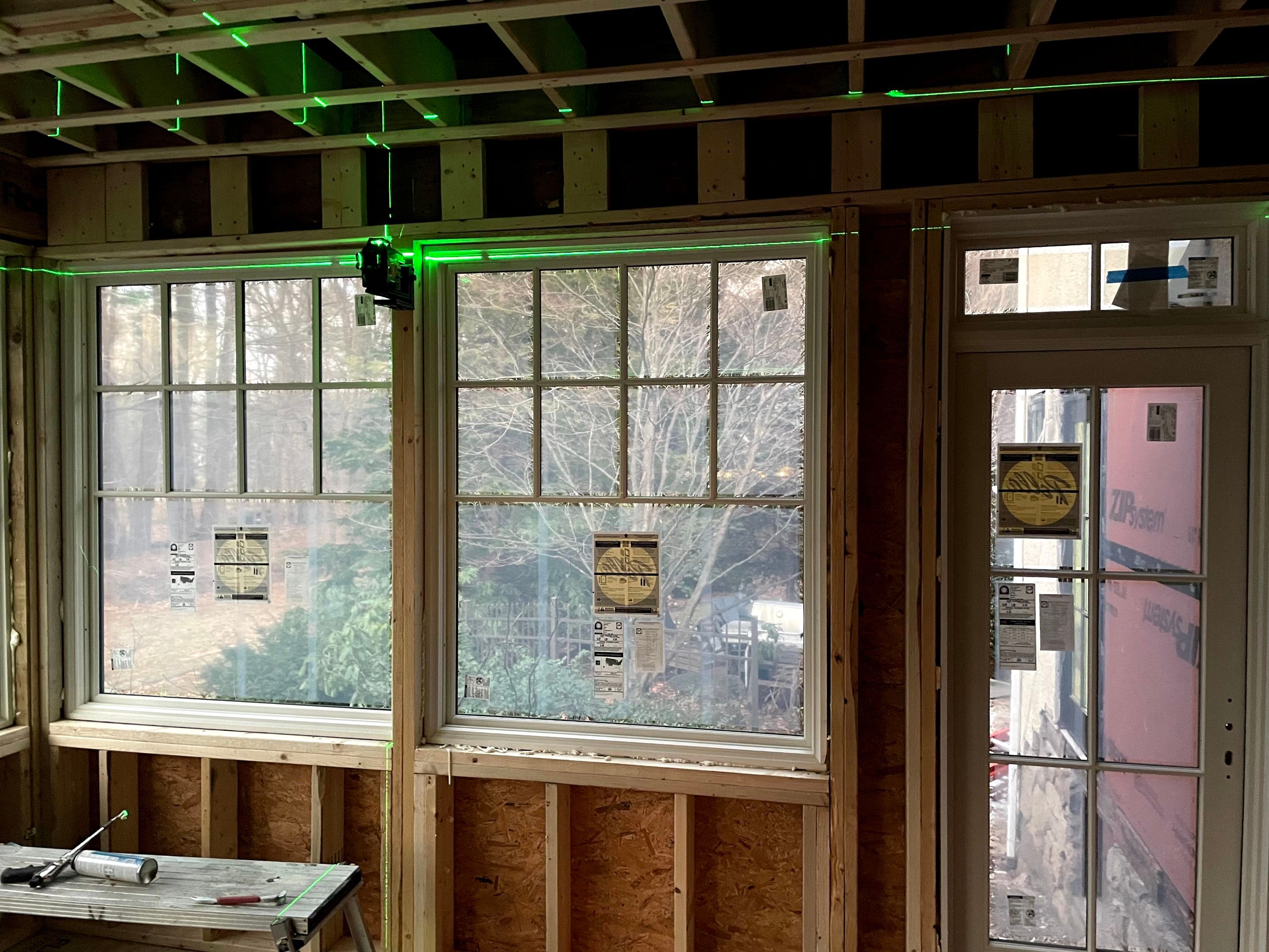 In progress: Exterior renovation in Wellesley MA by UBrothers Construction