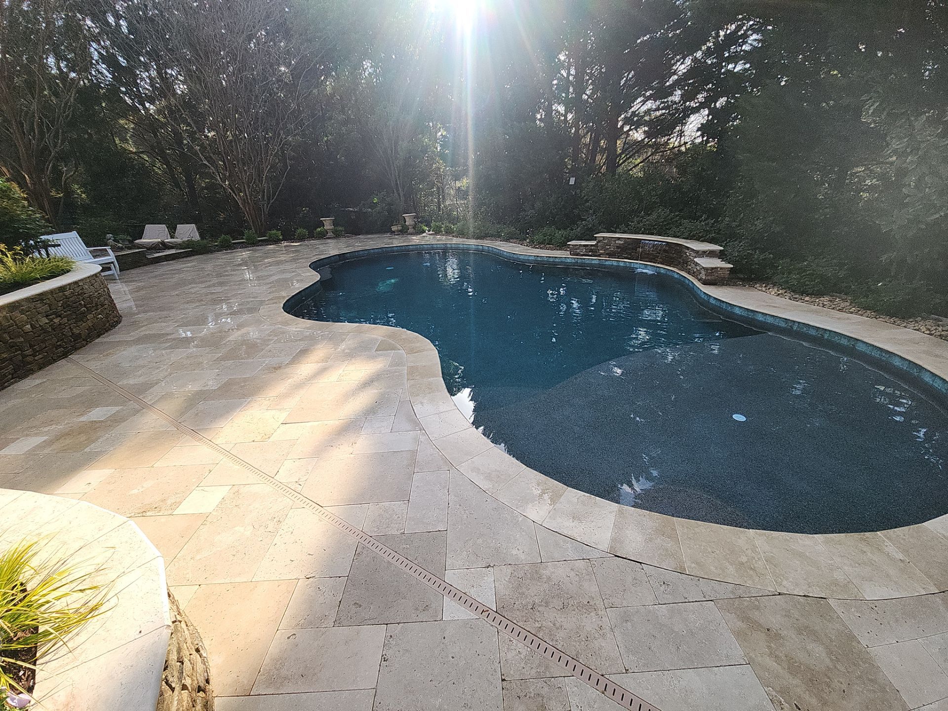 Stone using Concrete Sealant by DuraSeal