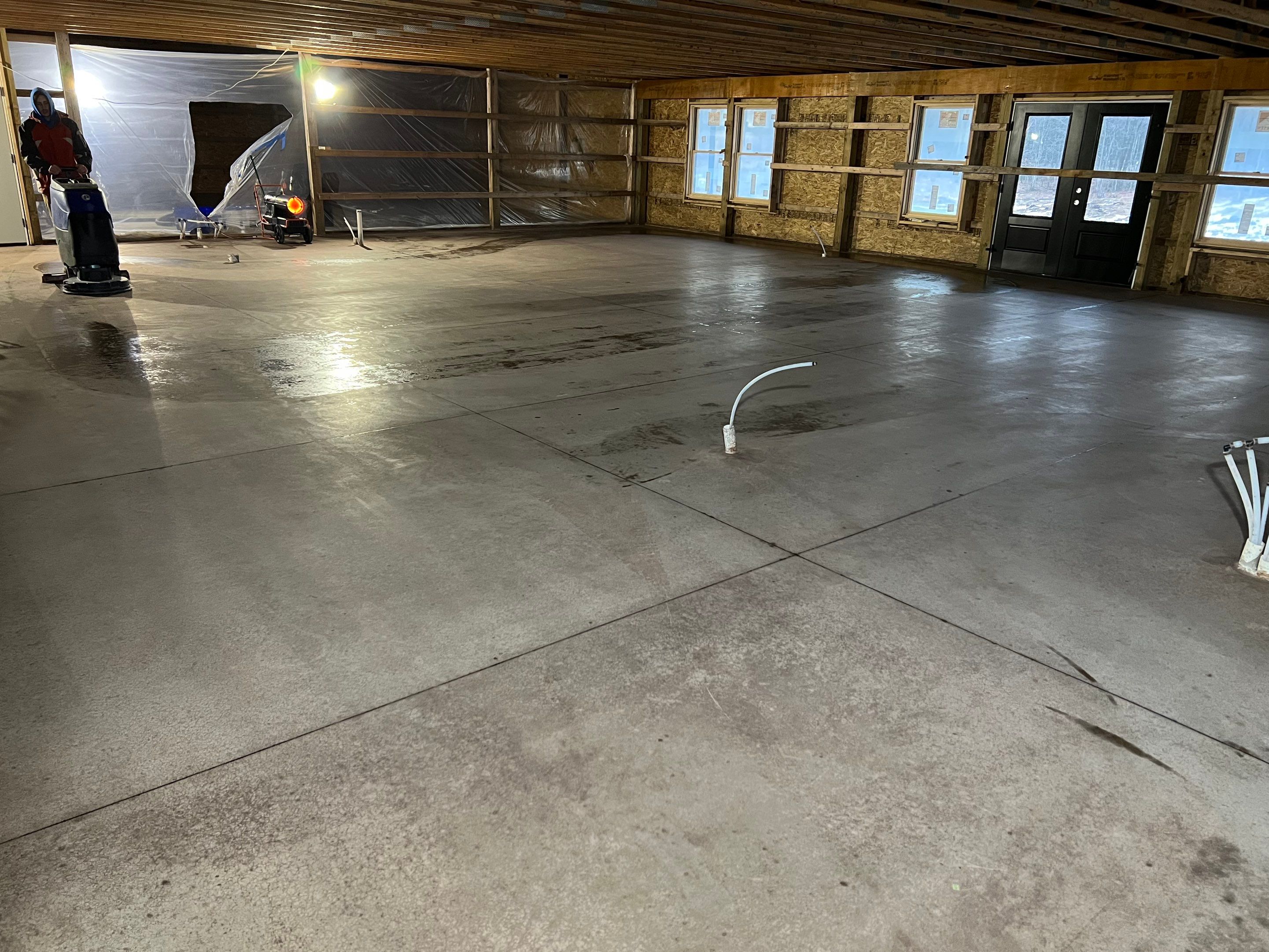 Concrete Polishing Transformation by Gordon Painting