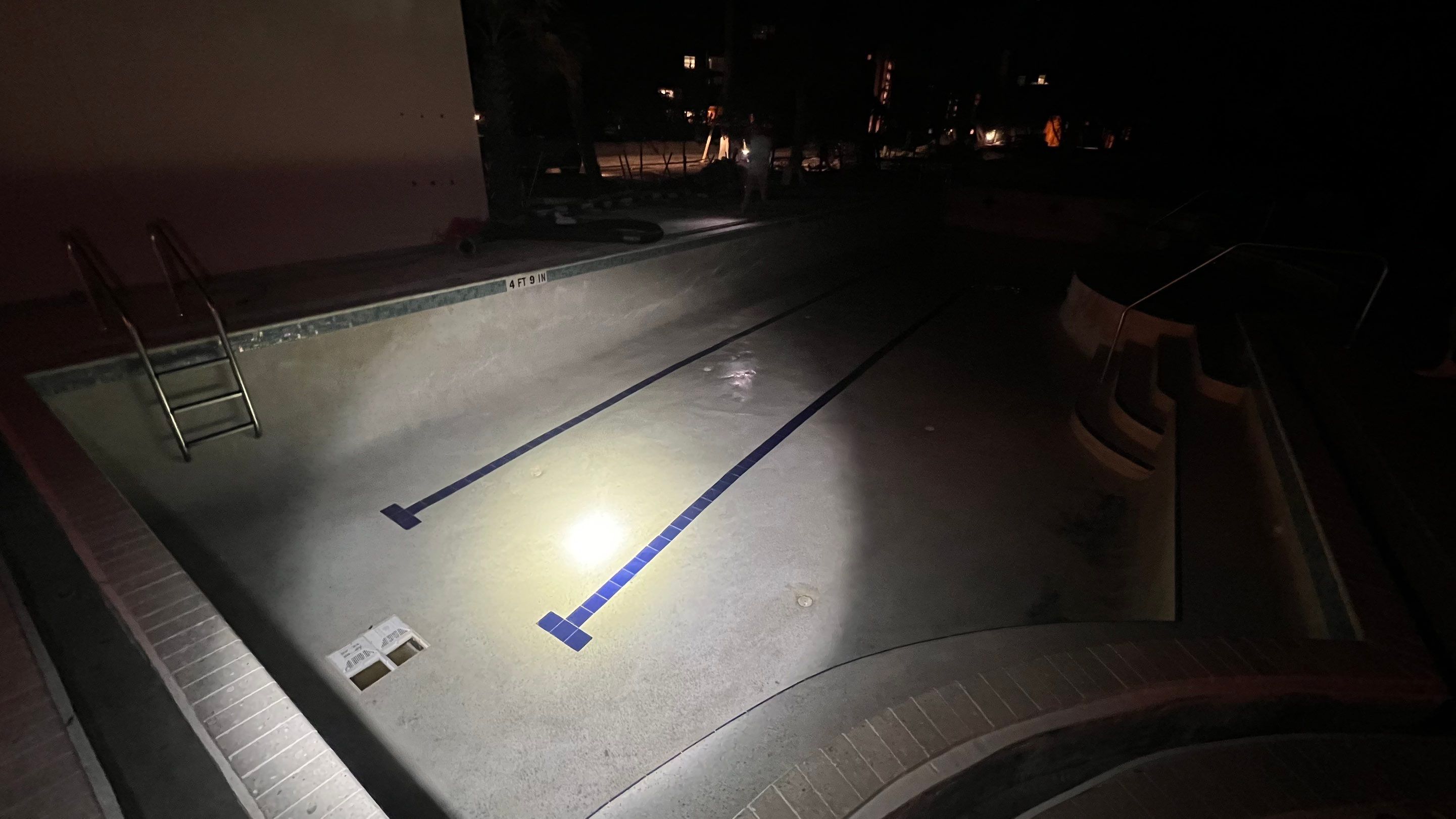 Beachside Community Club Pool Cleanout by APS Power & Water