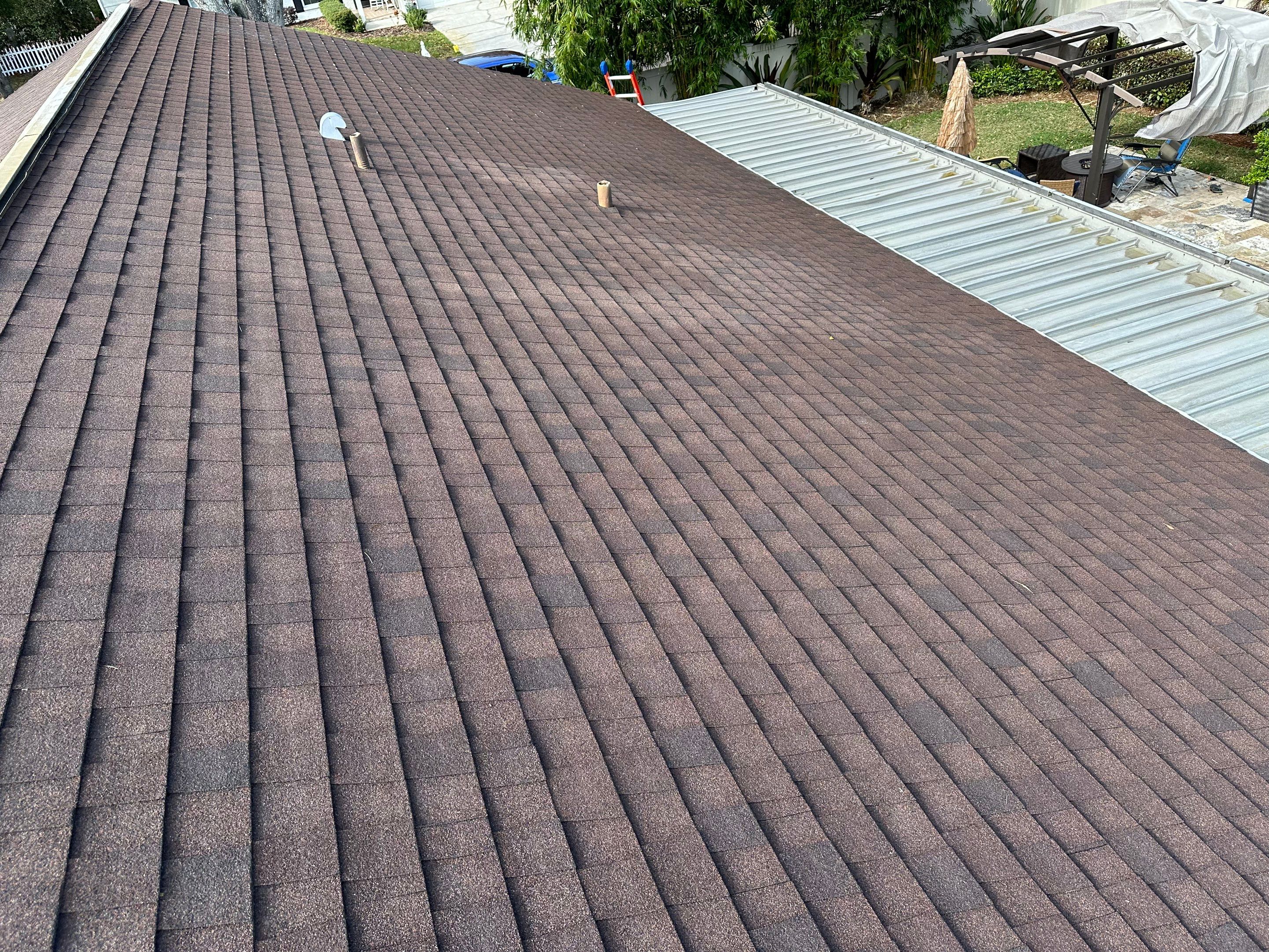 Roof Cleaning Service & Travertine Paver Cleaning by Sunshine AquaWash
