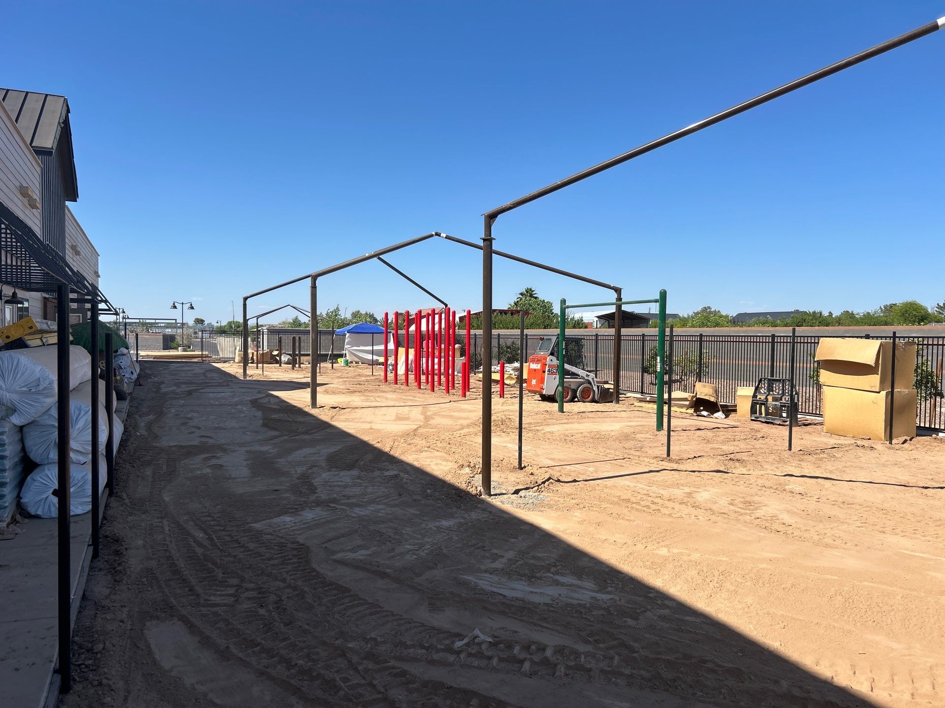 Synthetic Turf and Playground Equipment Queen Creek Preschool by Southwest Greens Midwest
