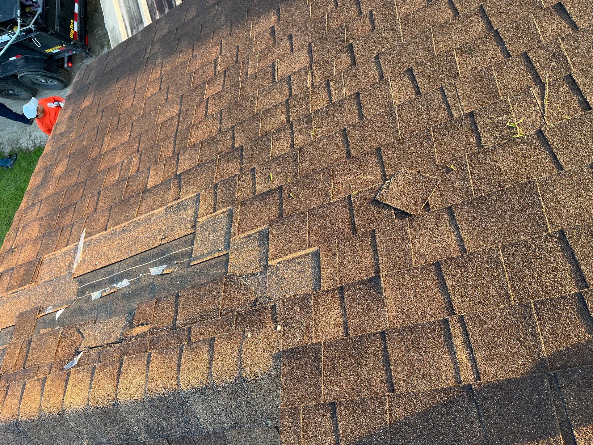 Residential Roofing Installation using Owen's Corning Duration (Lifetime) Shingles by Roof Repair Company