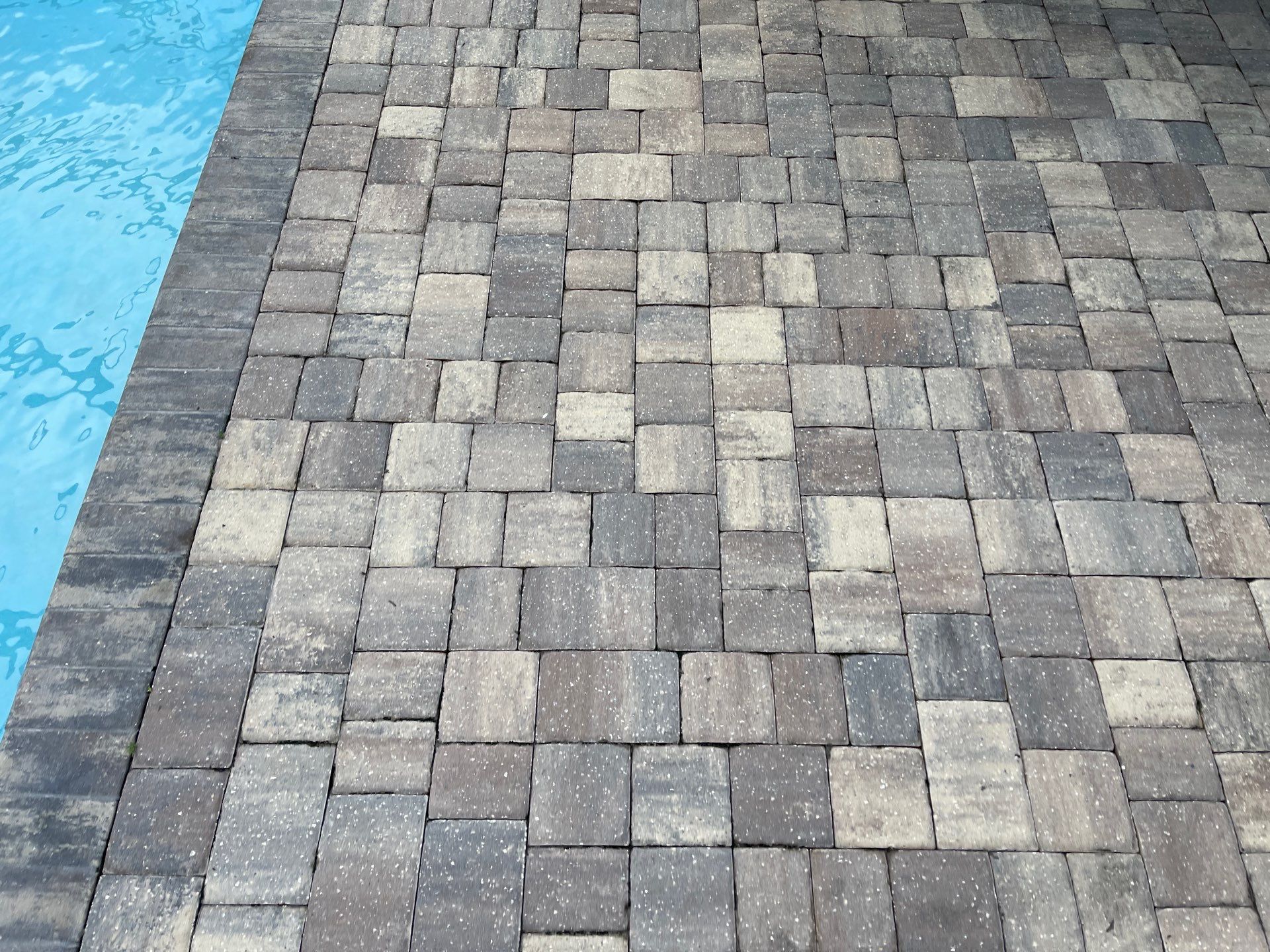 Pool Pavers using PolySand and Concrete Sealant  by DuraSeal