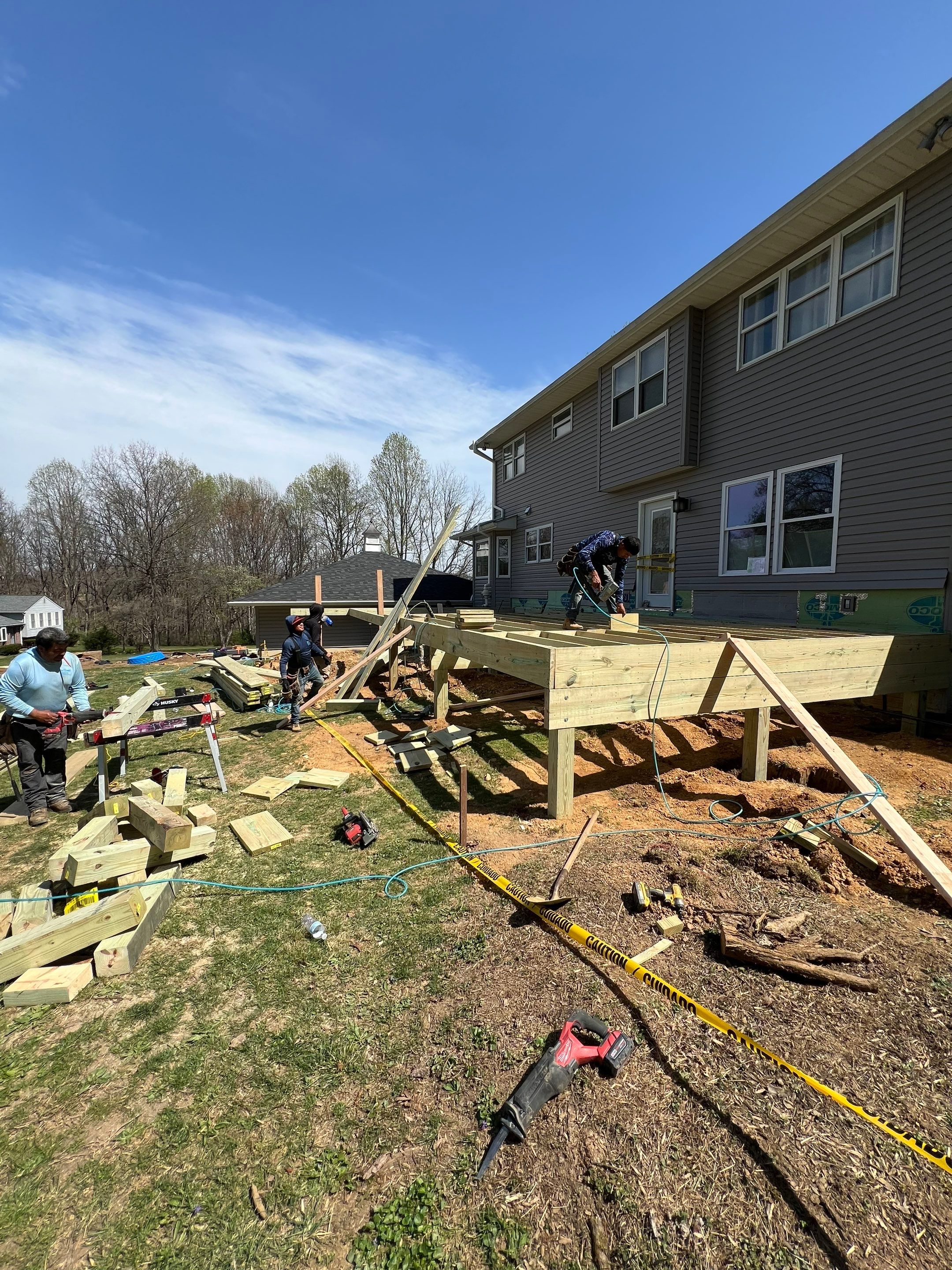 Addition & Deck  by Bec Construction Llc