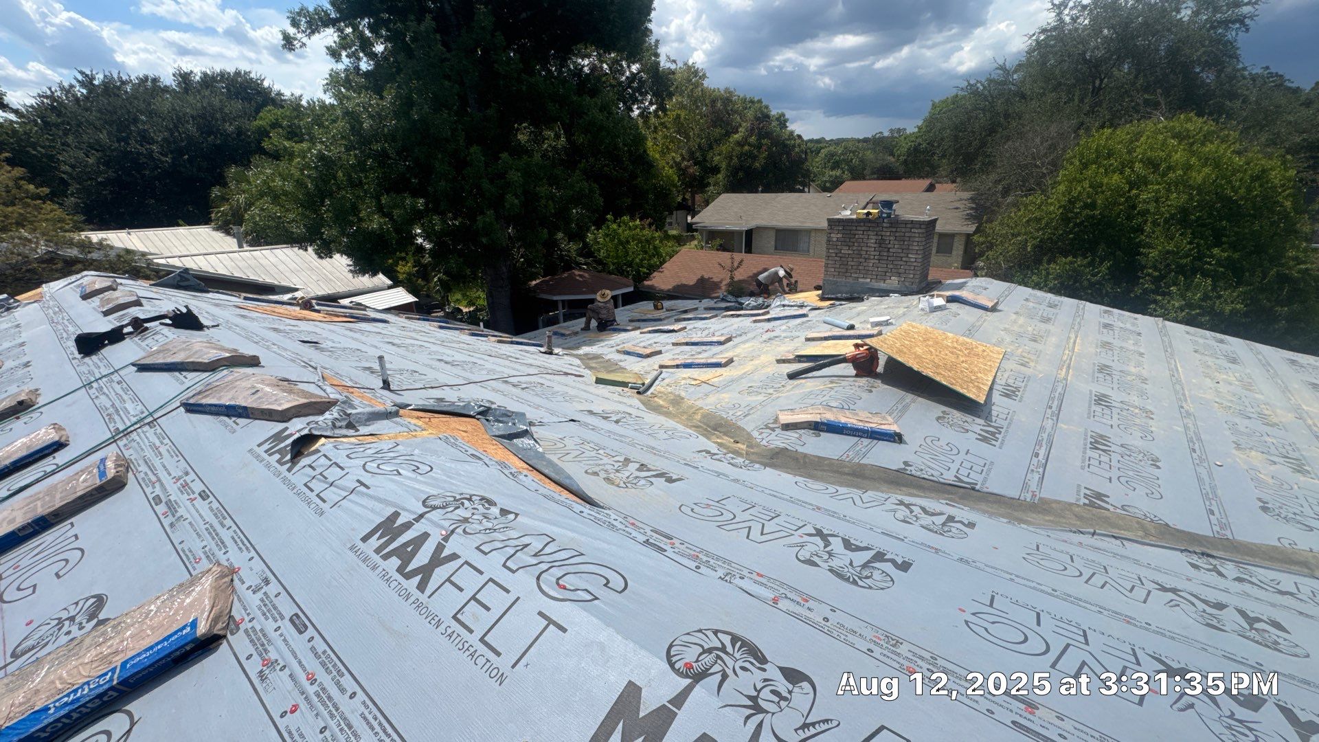 Project in New Braunfels by Rhino Roofing and General Contracting, LLC