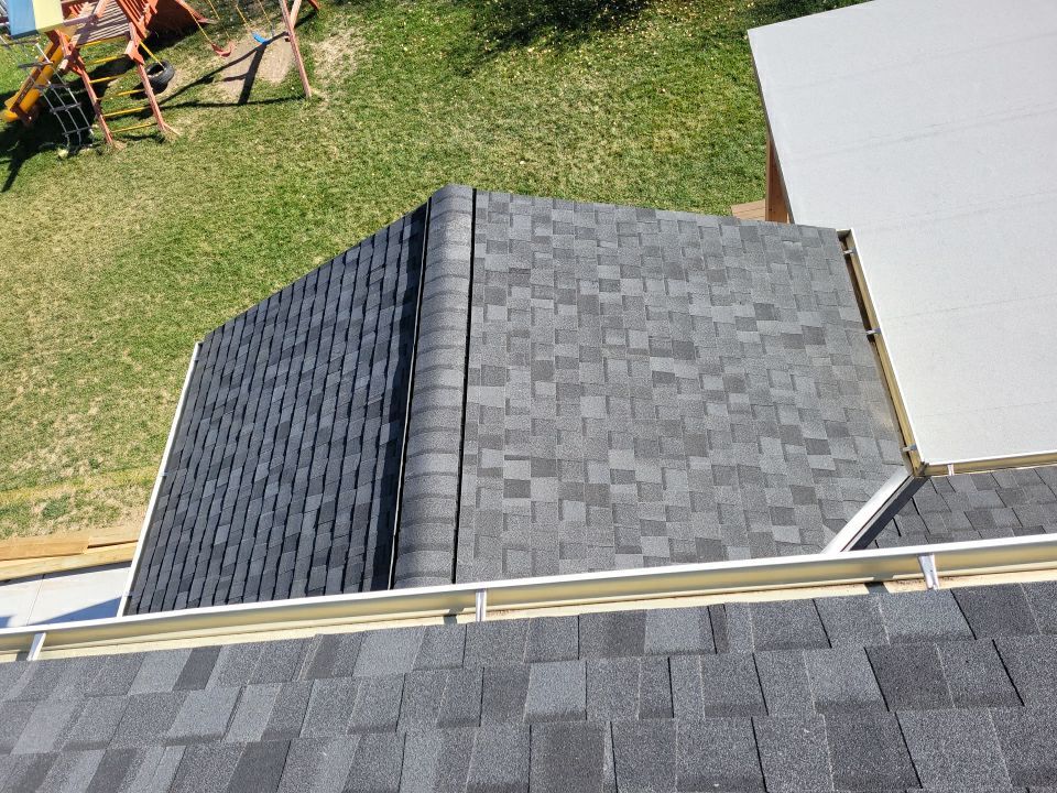 Hail Damaged Re-Roof by White Castle Roofing