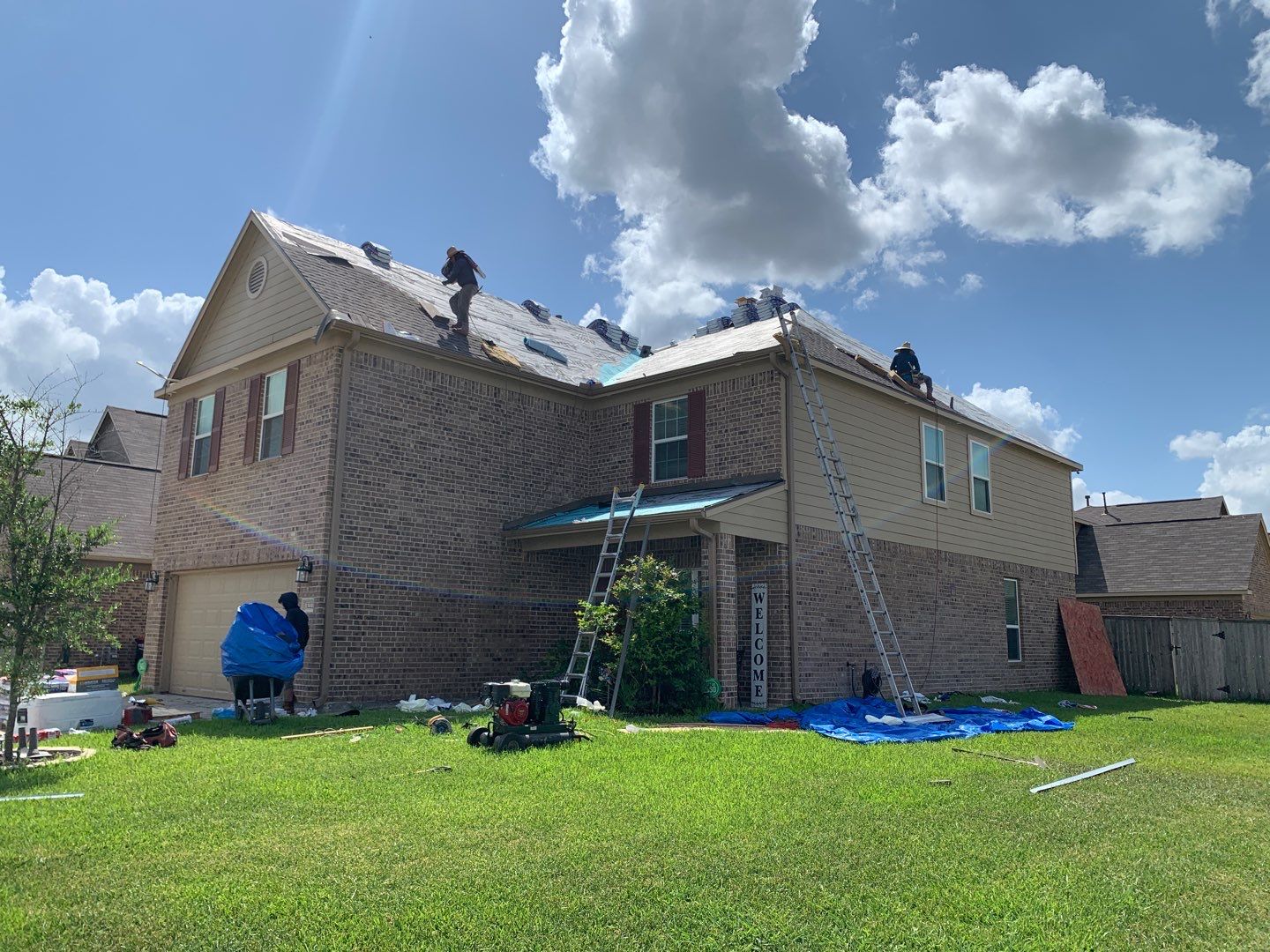 Residential Roof Replacement using GAF shingles by Elite Roofing LLC