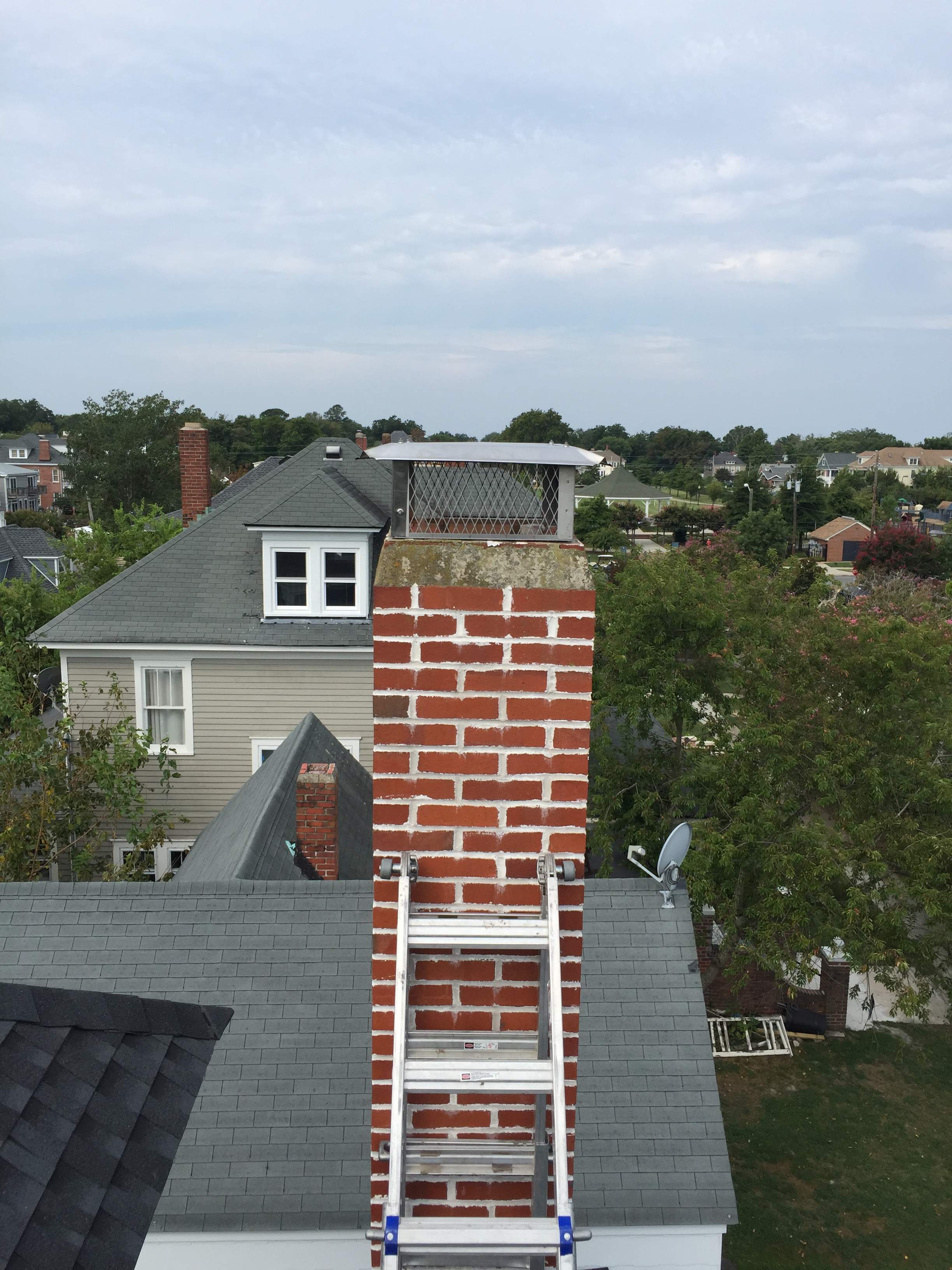 Chimney Cap in Cape Charles, VA by Premier Chimney and Roofing